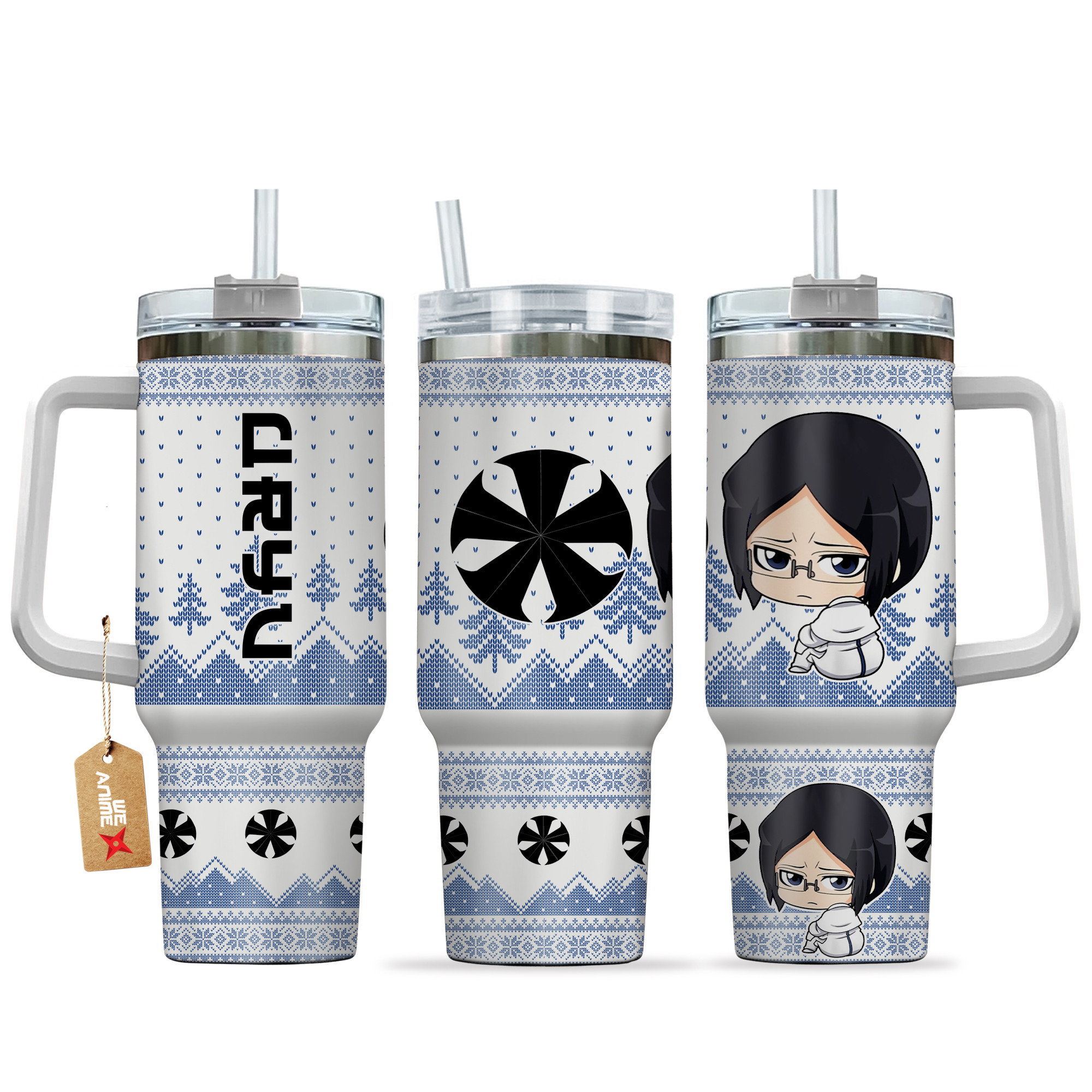 Uryu Bleach Anime Custom Stanley Cup 40 oz 30 oz Tumbler With HandleTVC2301162