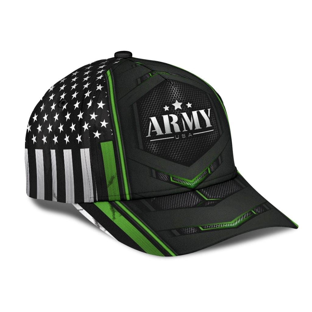 US Army Baseball Cap Army USA Green Flag Classic Hat Trucker Hats Custom Hats Gifts For Men & Women