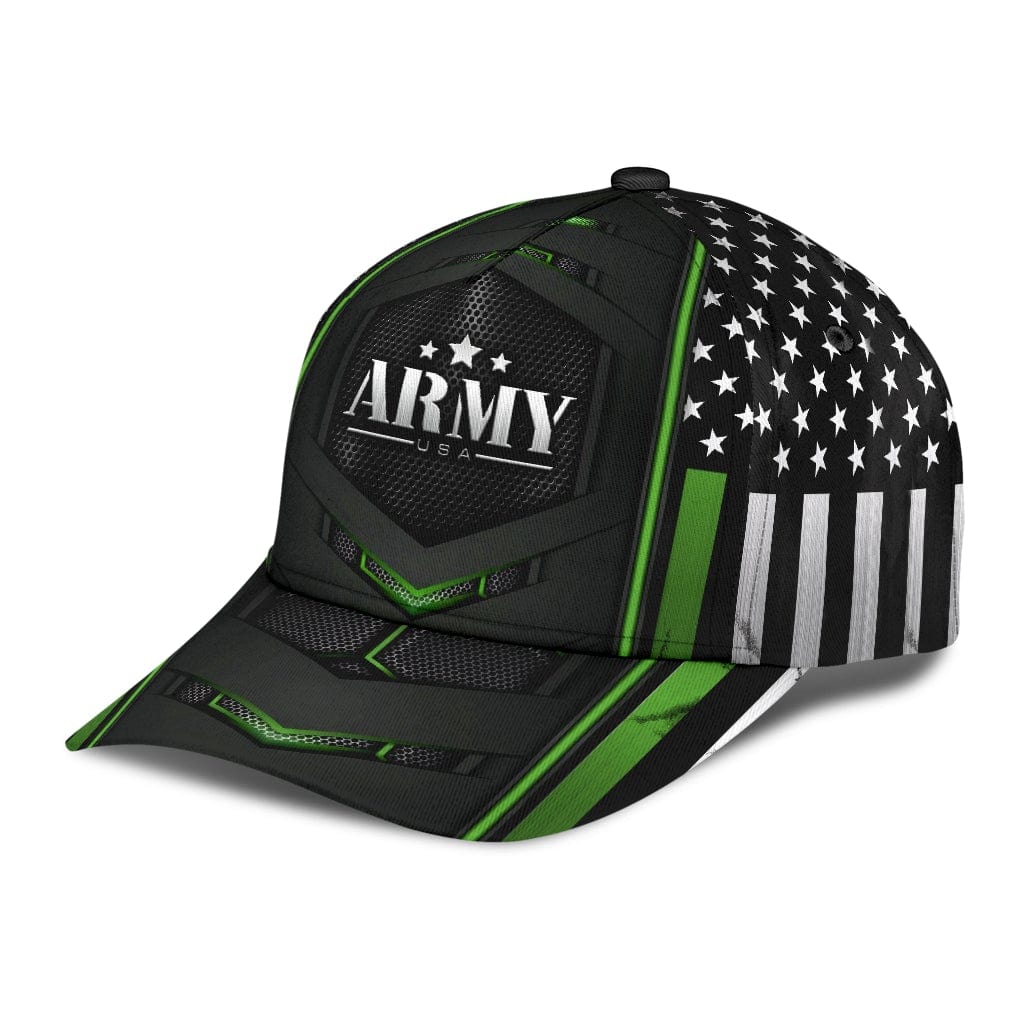 US Army Baseball Cap Army USA Green Flag Classic Hat Trucker Hats Custom Hats Gifts For Men & Women