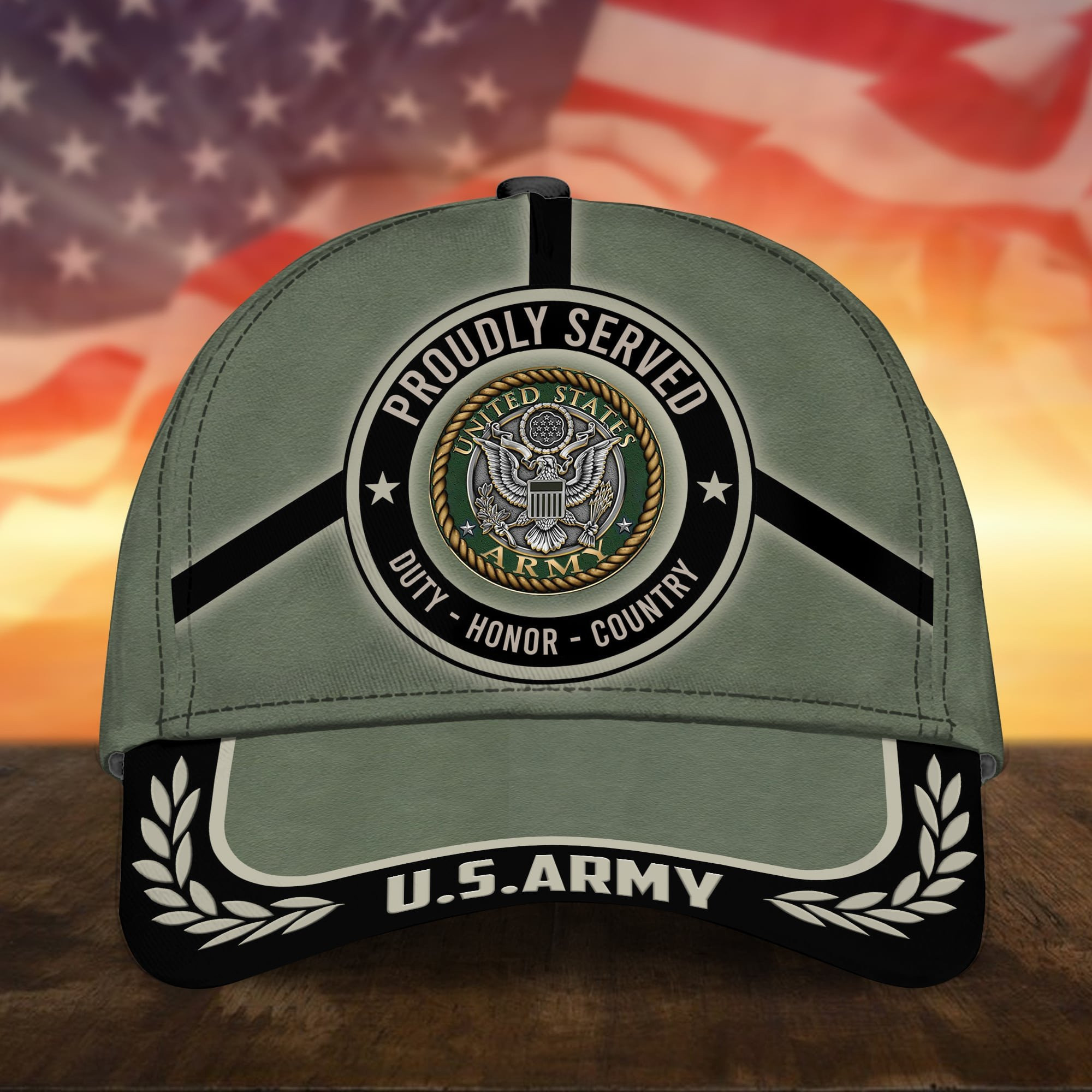 US ARMY US Soldier Cap, Camouflage Baseball Cap Trucker Hats Custom Hats Gifts For Men & Women