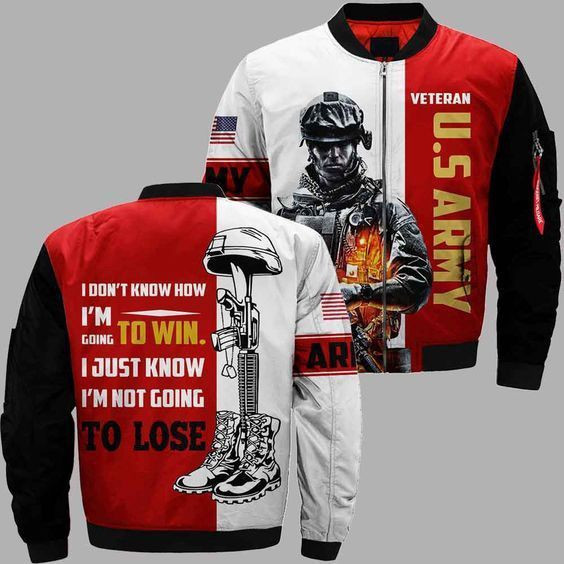 Us Army Veteran Im Not Going To Lose 3D All Over Print Hoodie, Zip Hoodie