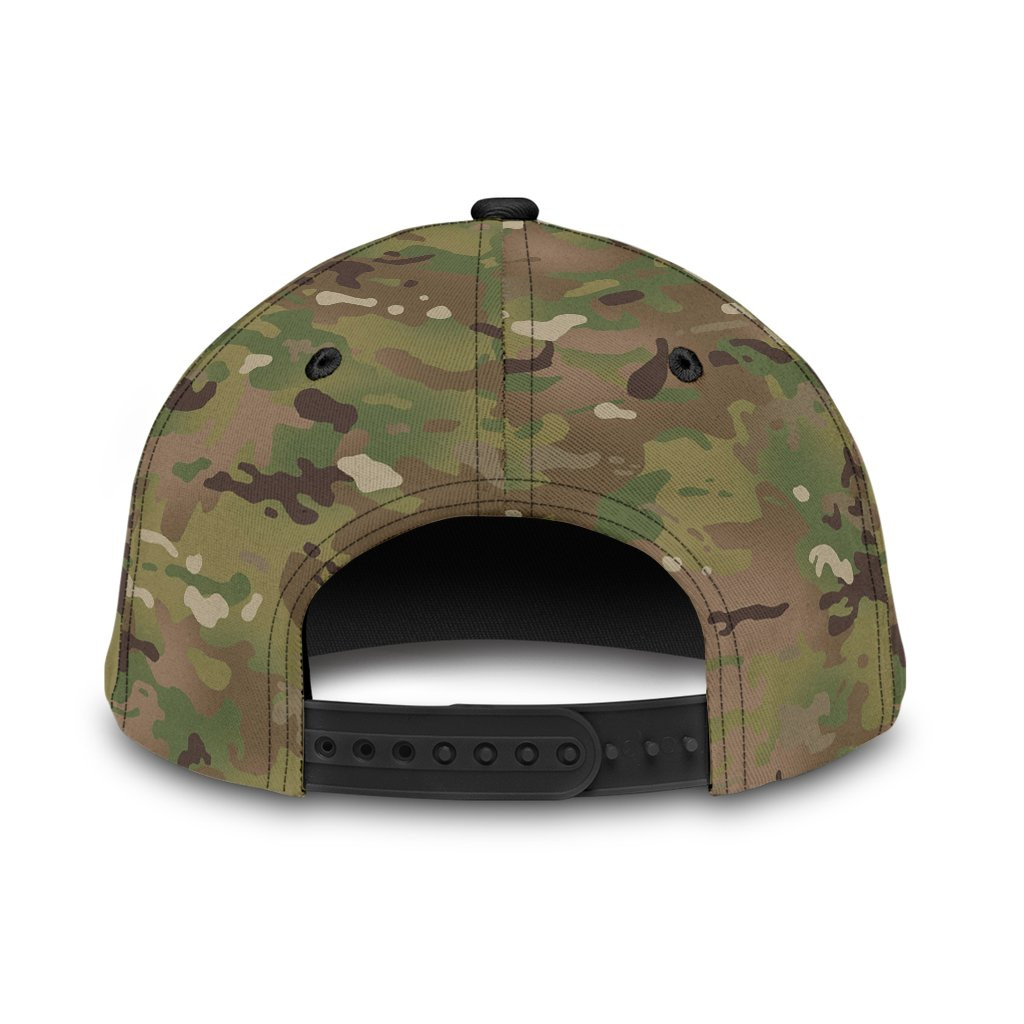 US Army Veteran Personalized Name Classic Cap Trucker Hats Custom Hats Gifts For Men & Women