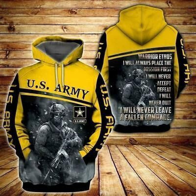 Us Army Veteran Skeleton Version 2 3D All Over Print Hoodie, Zip Hoodie