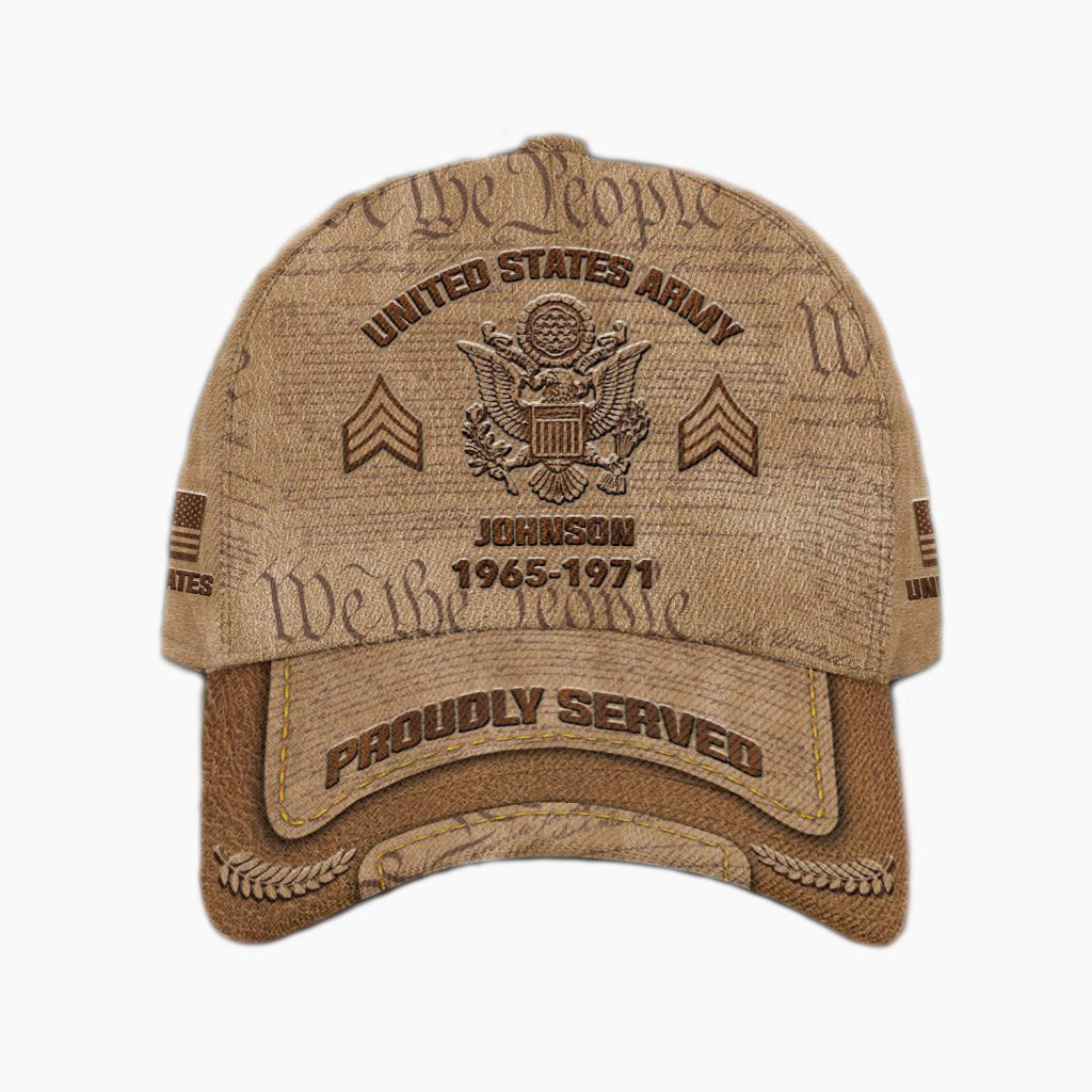 US Military US Army Classic Baseball Cap Trucker Hats Custom Hats Gifts For Men & Women