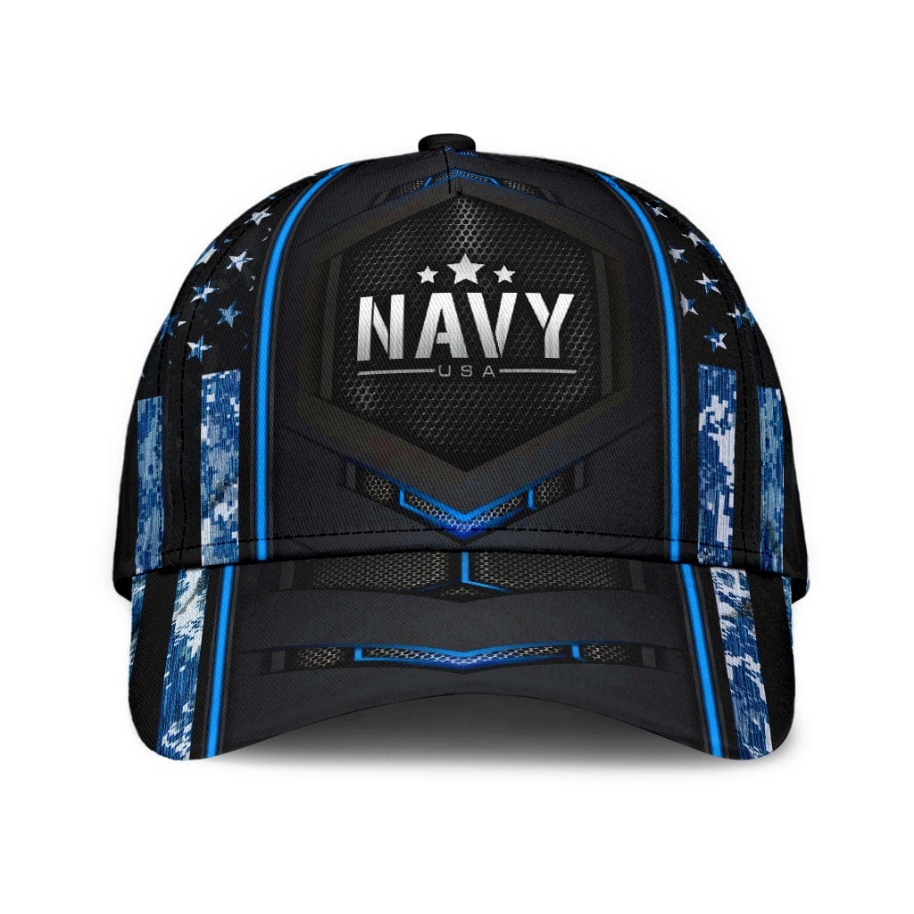 US Navy Baseball Cap Navy USA Blue Camo American Flag Classic Hat Trucker Hats Custom Hats Gifts For Men & Women