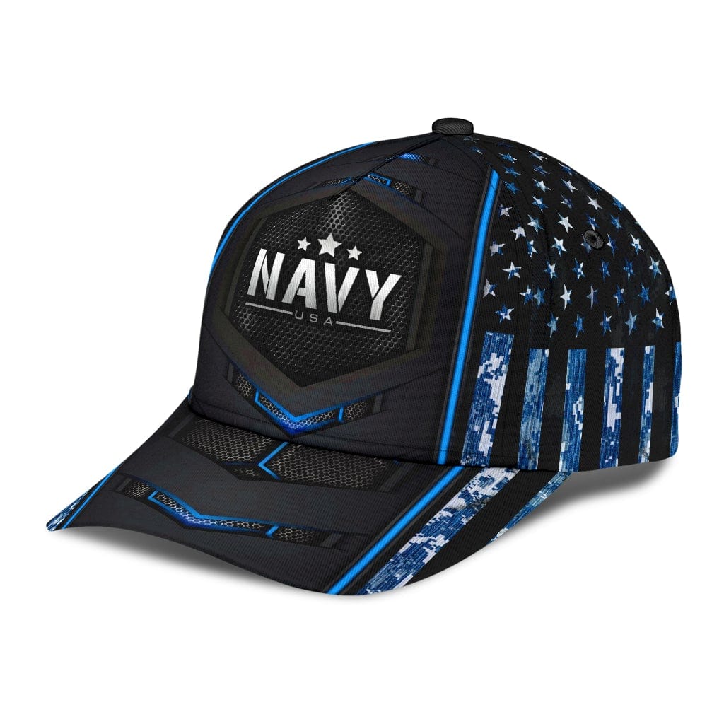 US Navy Baseball Cap Navy USA Blue Camo American Flag Classic Hat Trucker Hats Custom Hats Gifts For Men & Women