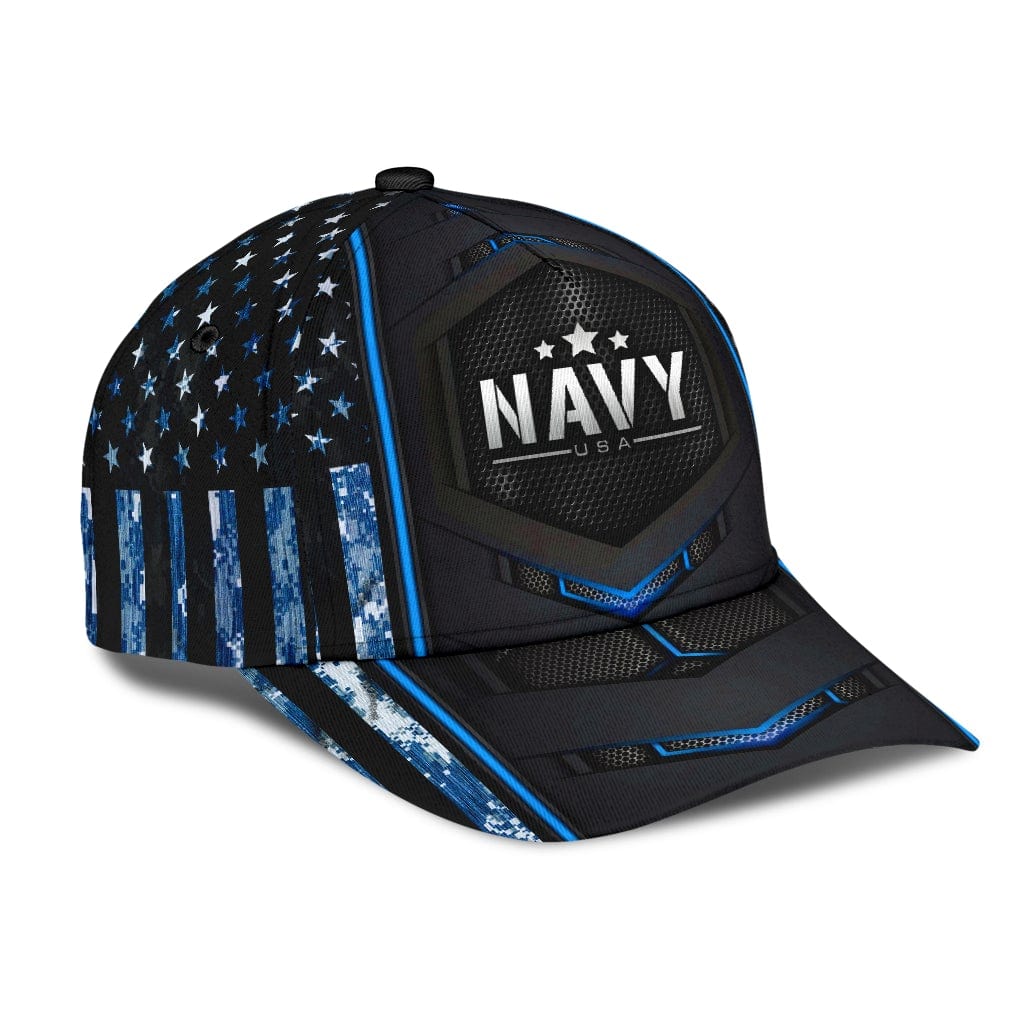 US Navy Baseball Cap Navy USA Blue Camo American Flag Classic Hat Trucker Hats Custom Hats Gifts For Men & Women