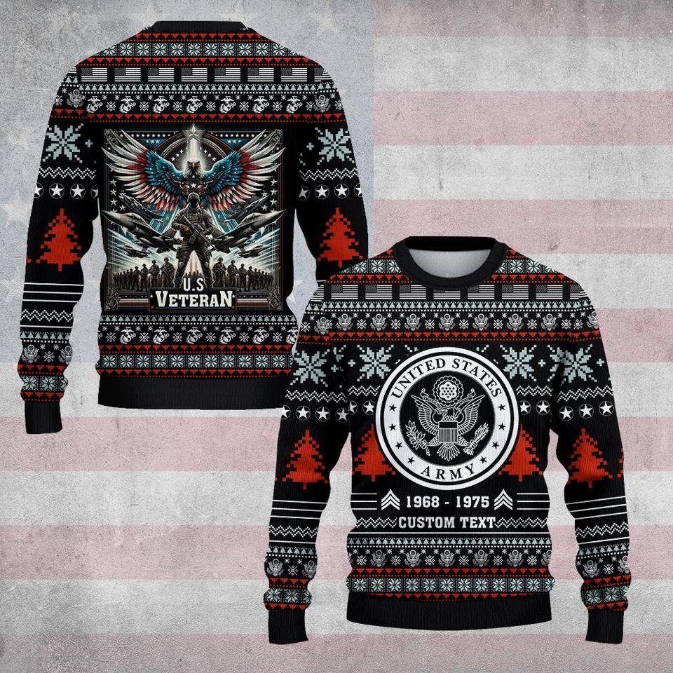 US Veteran Ã¢â‚¬â€œ Eagle Wings Sweater