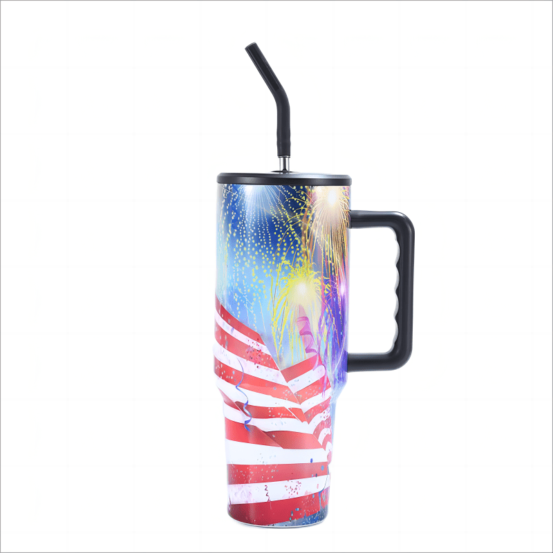 USA Flag Custom Stanley Cup 40 oz 30 oz Tumbler With HandleTVC2301650