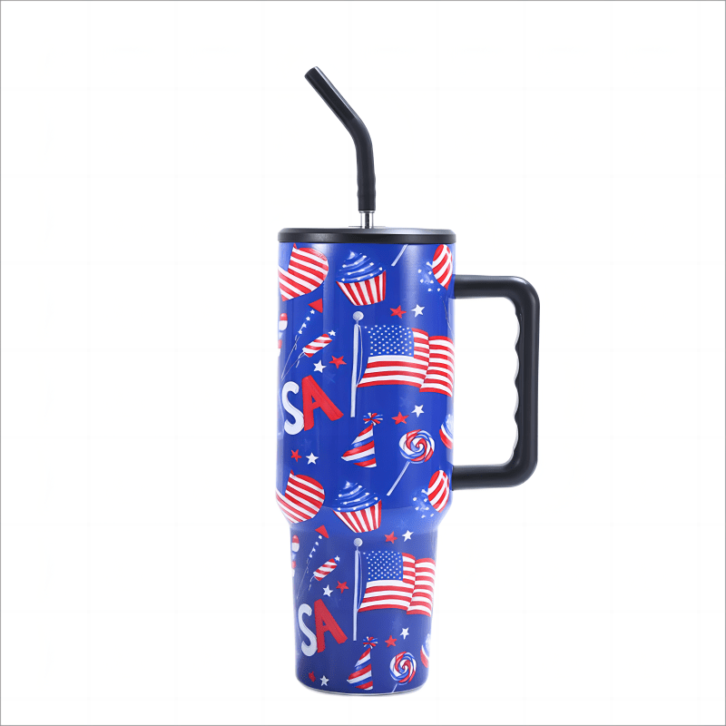 USA Flag Custom Stanley Cup 40 oz 30 oz Tumbler With HandleTVC2301650