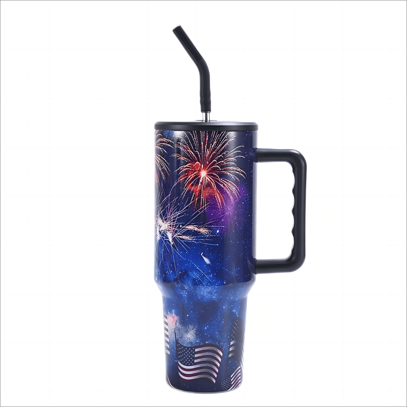 USA Pattern Custom Stanley Cup 40 oz 30 oz Tumbler With HandleTVC2301650