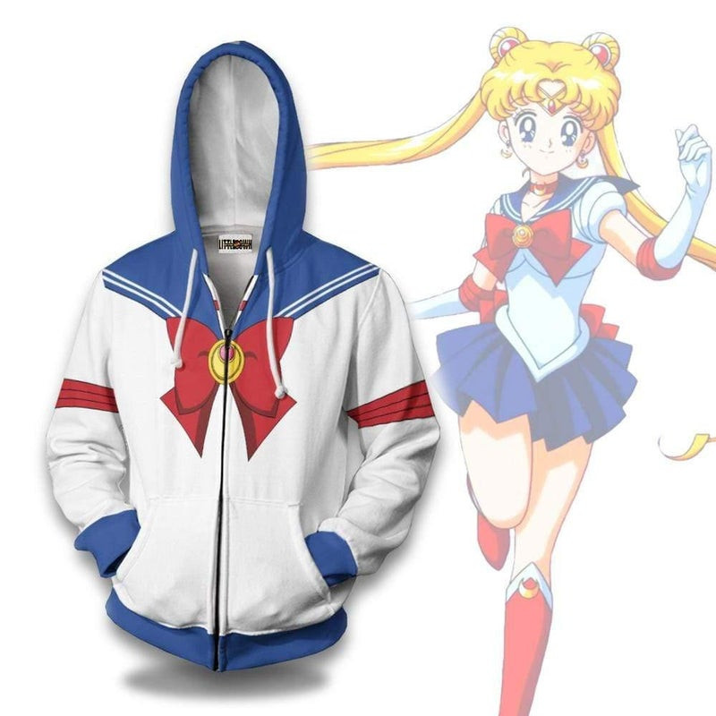 Usagi Tsukino 3D All Over Print Hoodie, Zip Hoodie