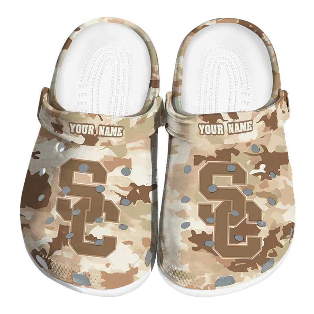 USC Trojans Desert Camo ClogTVC1801954
