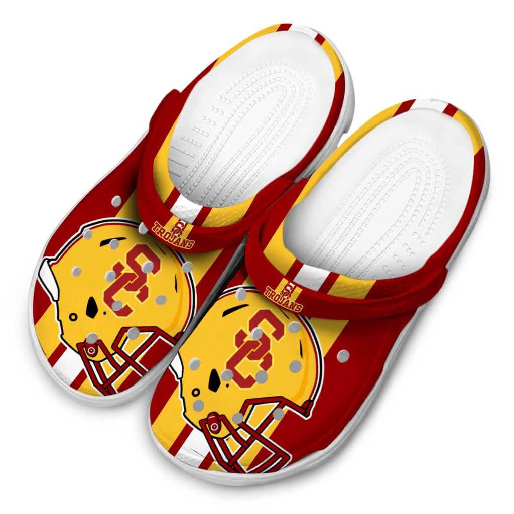USC Trojans Helmet Stripes ClogTVC180160 - Image 4