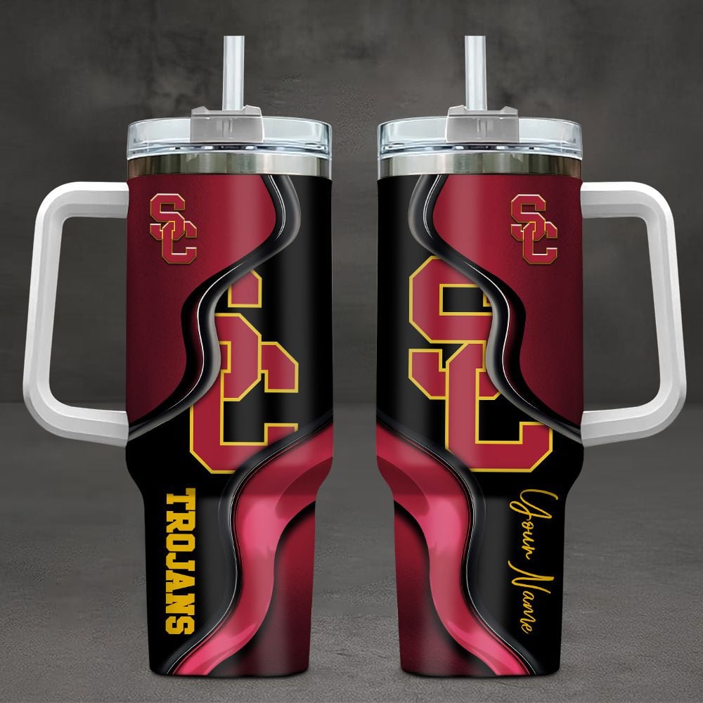 USC Trojans NCAA Custom Stanley Cup 40 oz 30 oz Tumbler With HandleTVC2301103