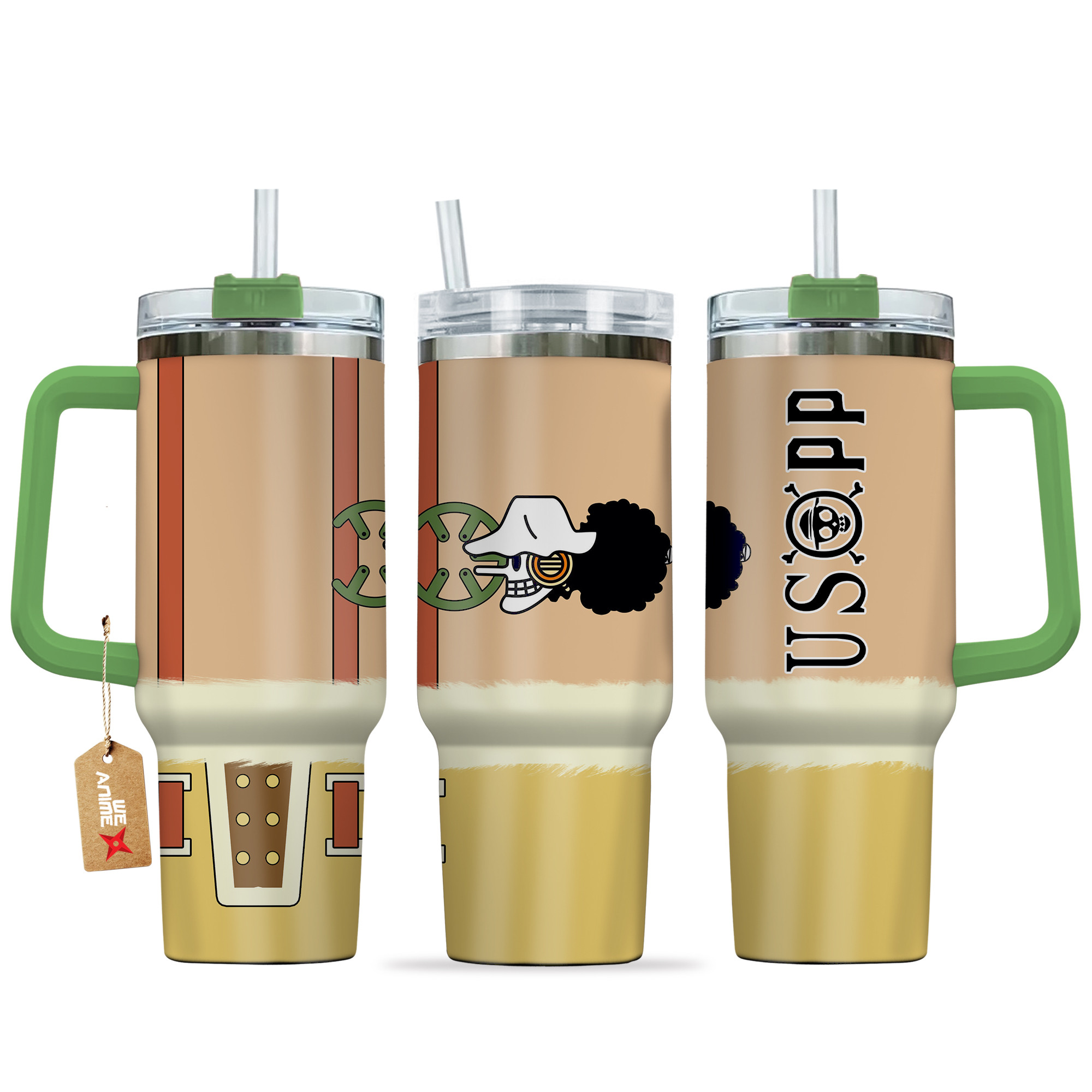 Usopp One Piece Anime Custom Stanley Cup 40 oz 30 oz Tumbler With HandleTVC2301138