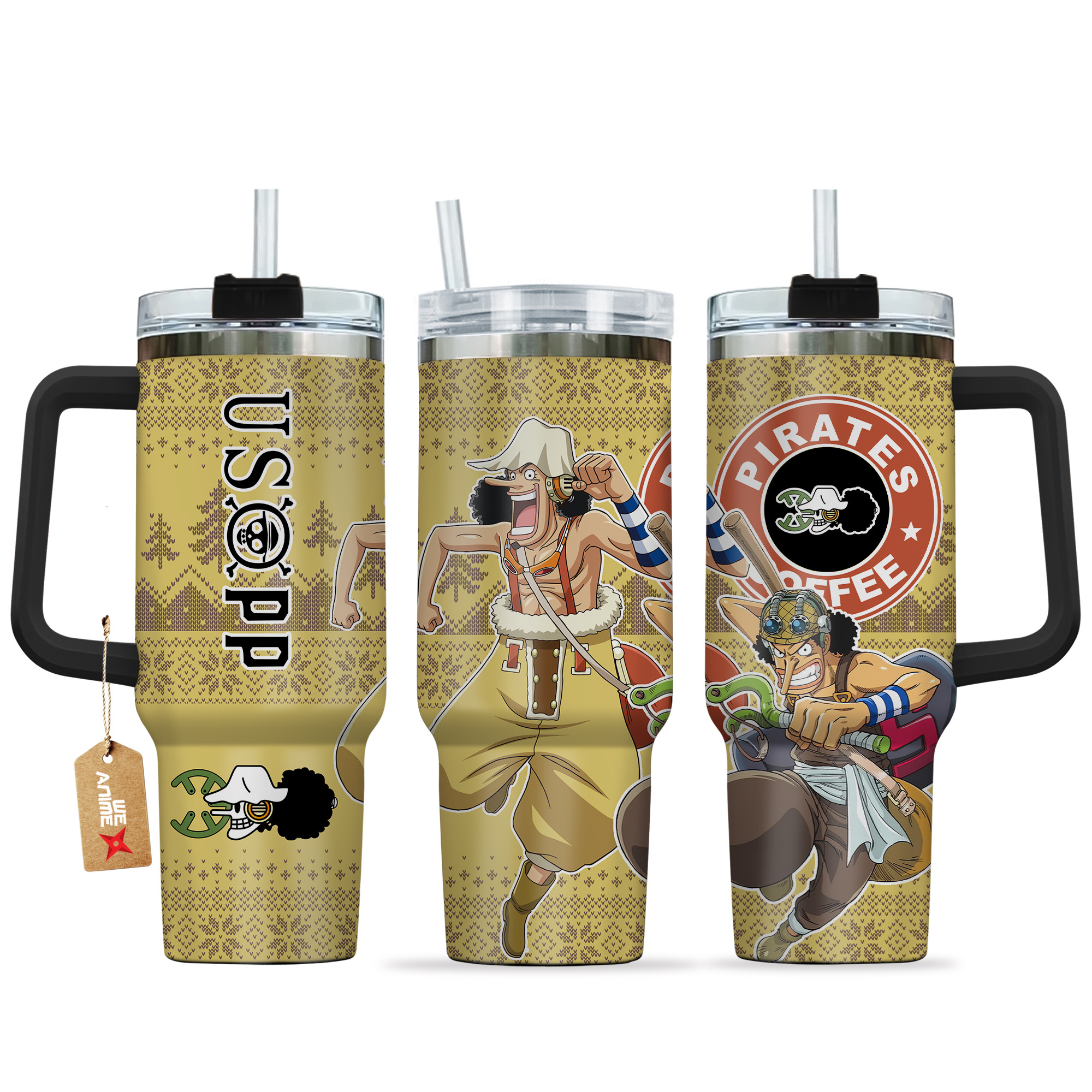 Usopp One Piece Anime Custom Stanley Cup 40 oz 30 oz Tumbler With HandleTVC2301161