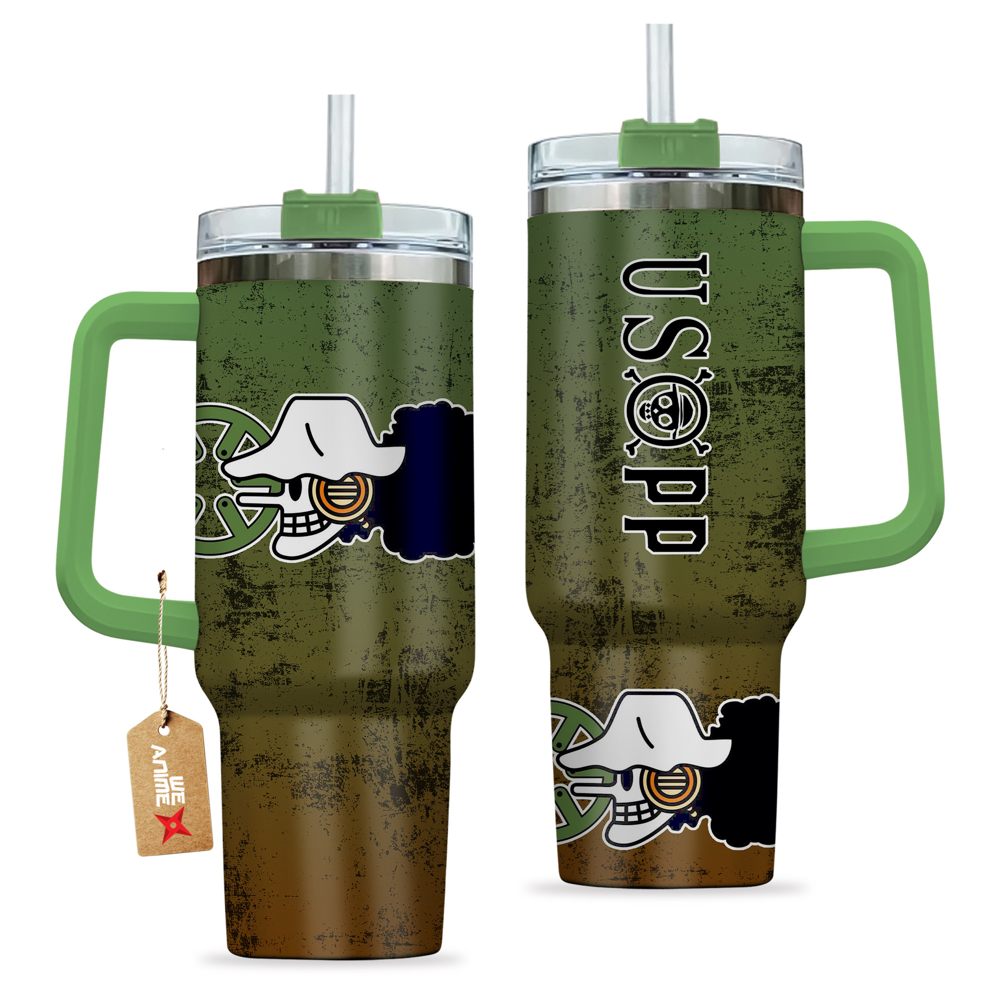 Usopp One Piece Anime Custom Stanley Cup 40 oz 30 oz Tumbler With HandleTVC2301207 - Image 2