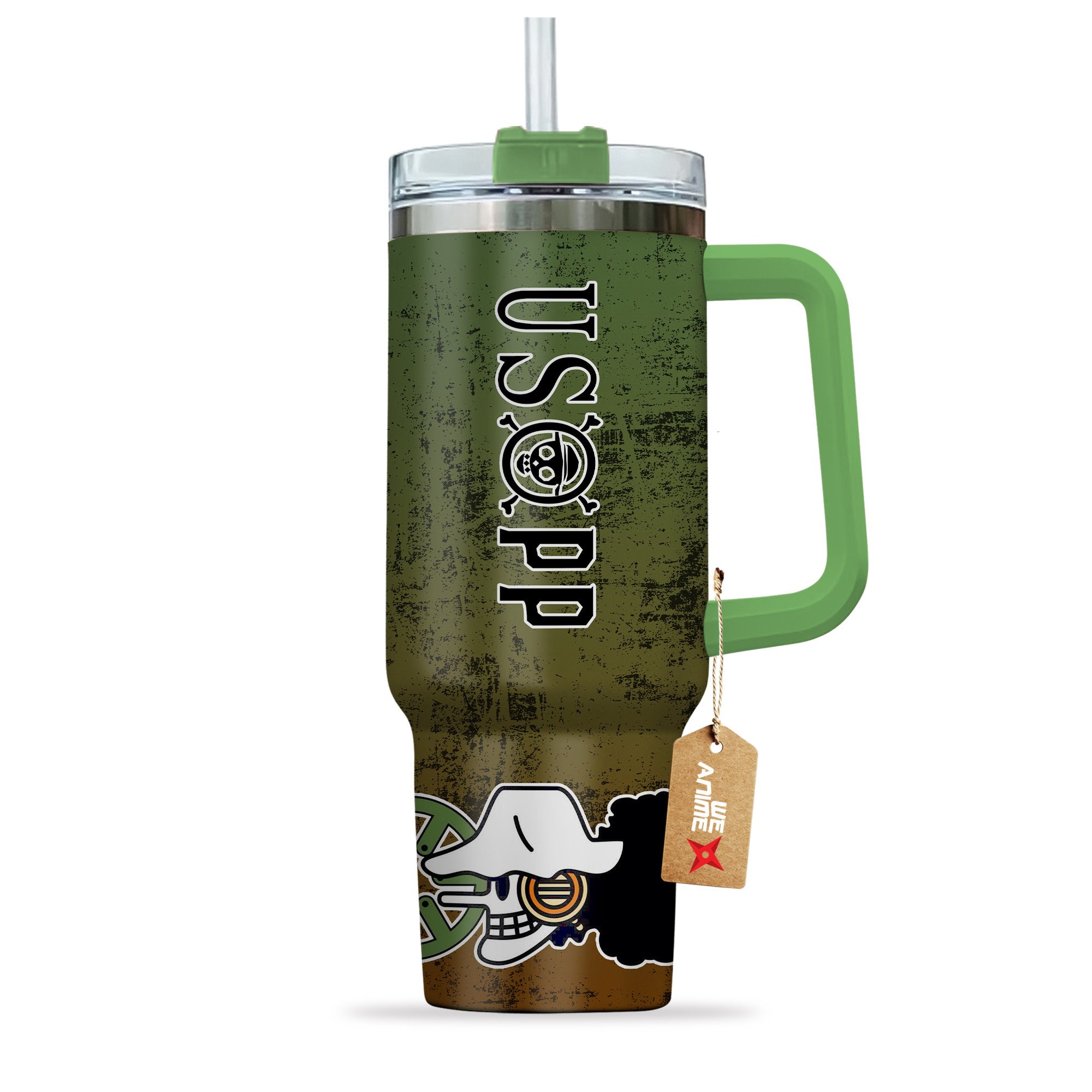 Usopp One Piece Anime Custom Stanley Cup 40 oz 30 oz Tumbler With HandleTVC2301207 - Image 3