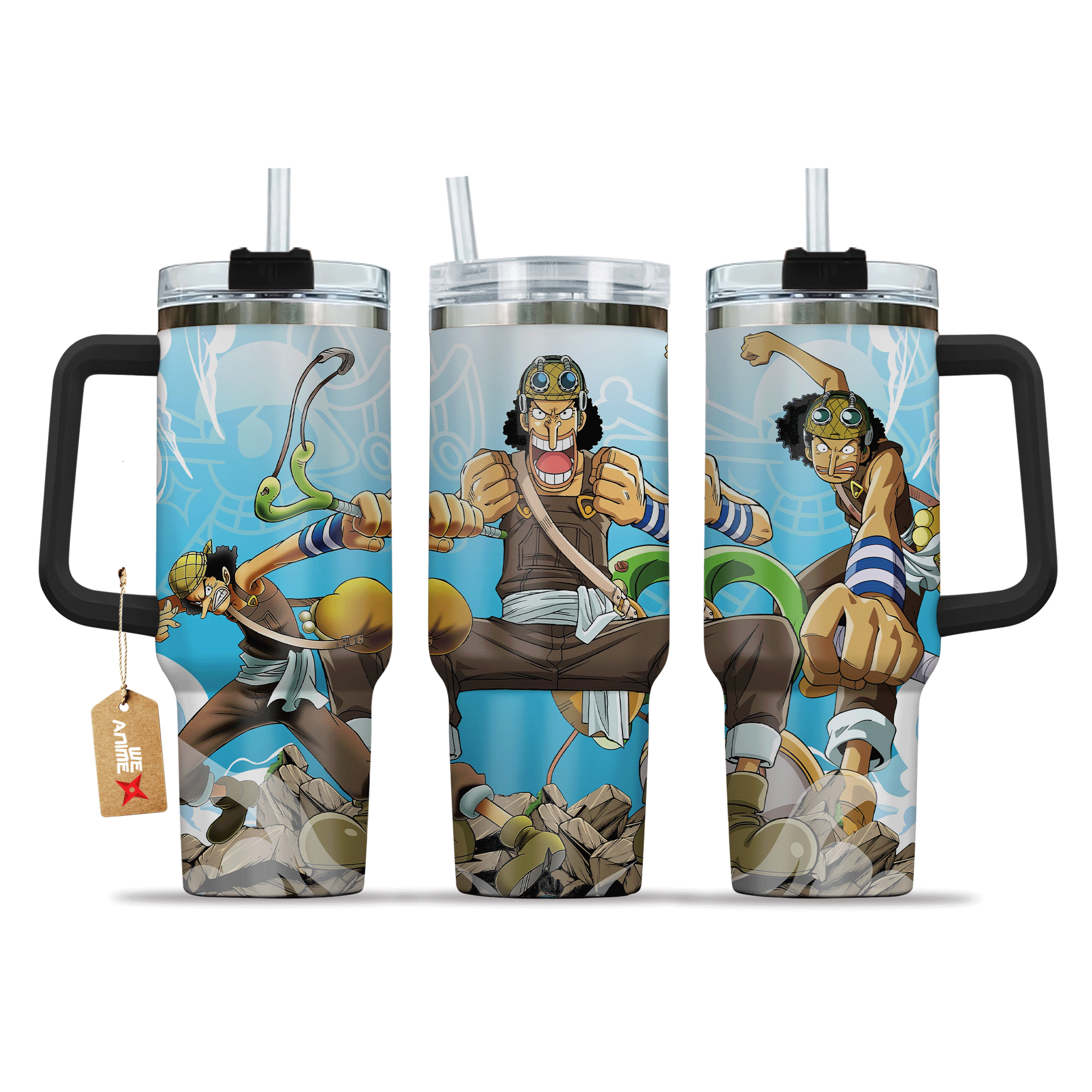 Usopp One Piece Anime Custom Stanley Cup 40 oz 30 oz Tumbler With HandleTVC2301210