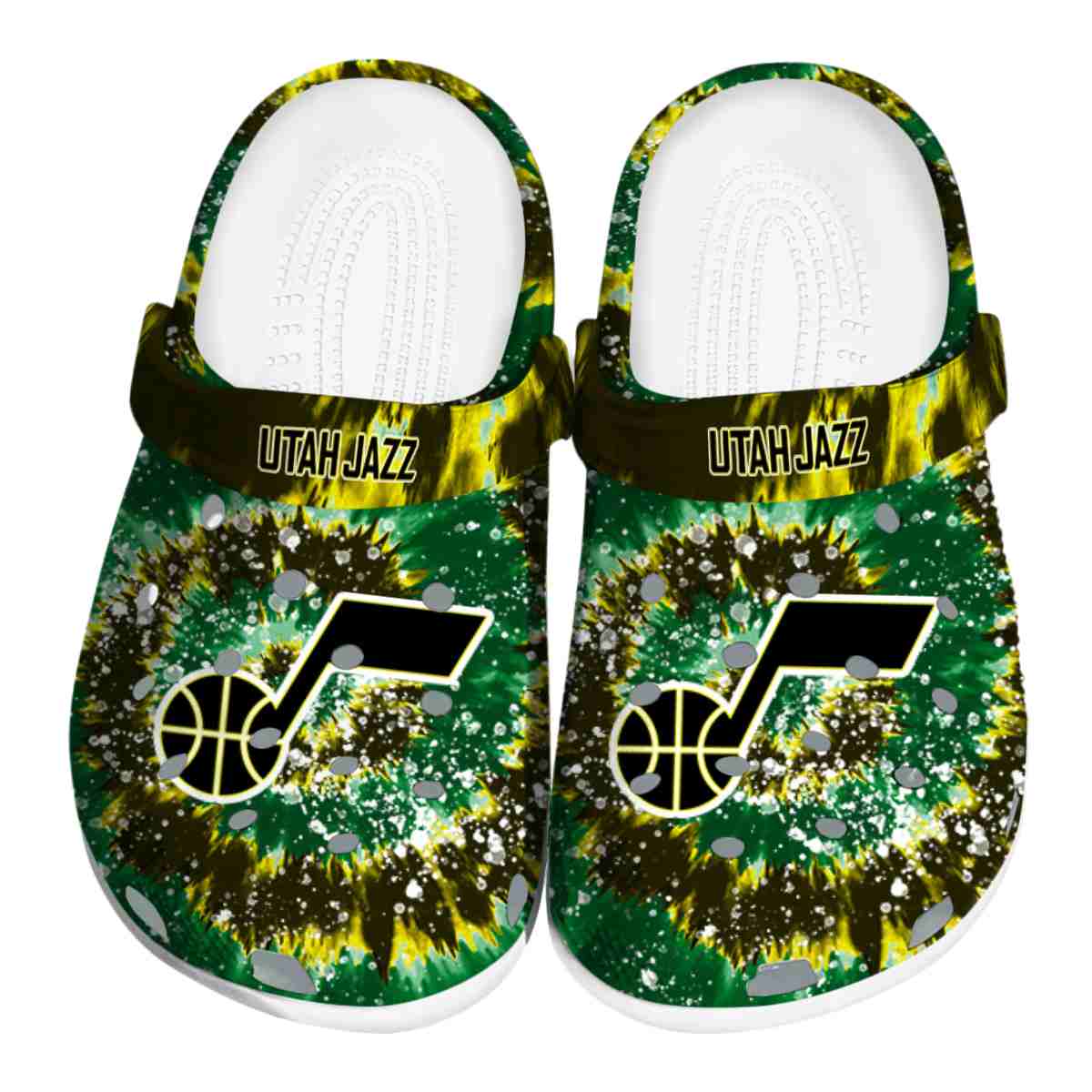 Utah Jazz NBA Sport Crocs Crocband Clogs Shoes Comfortable For Men Women and Kids