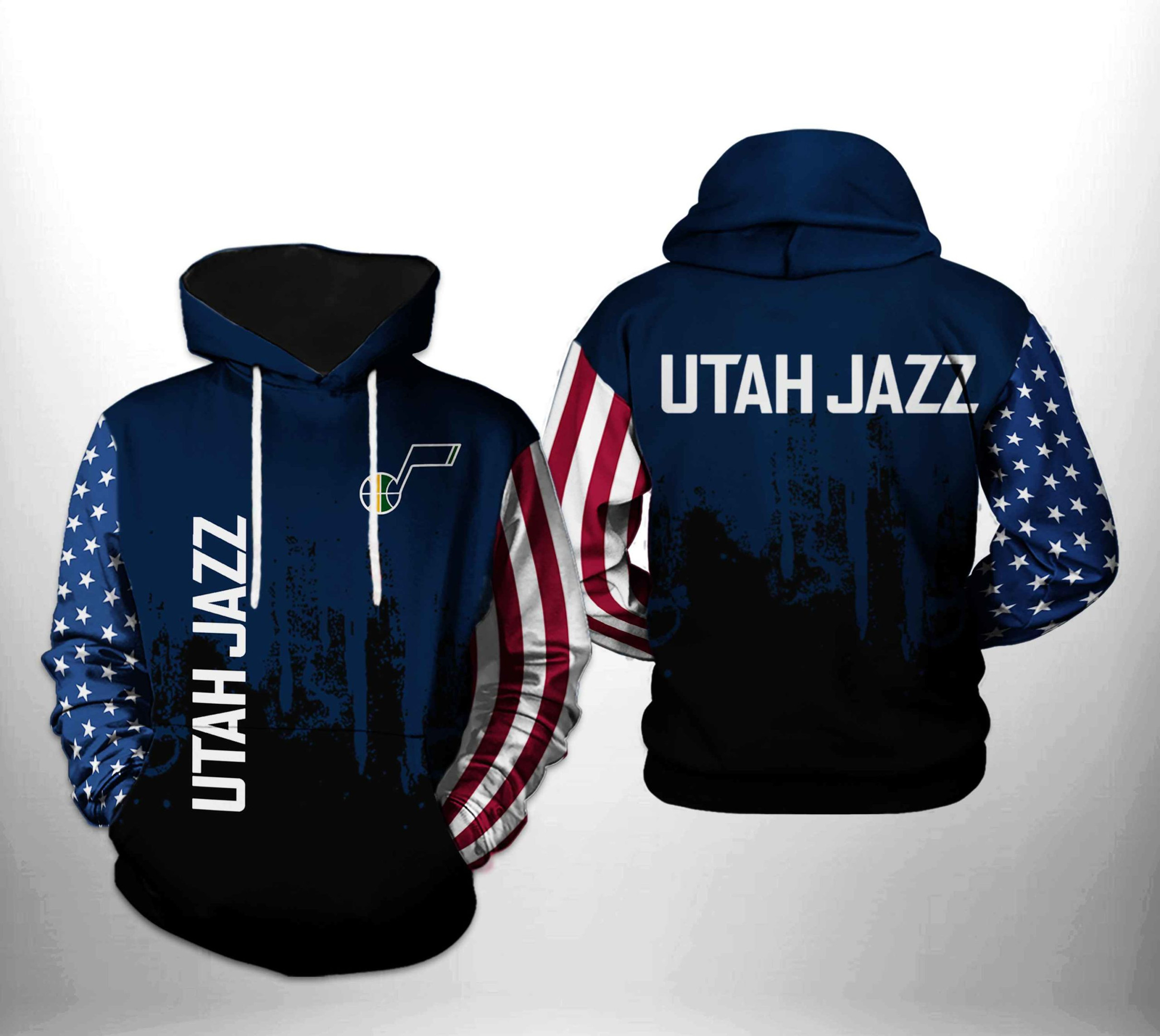 Utah Jazz NBA Team US 3D All Over Print Hoodie, Zip Hoodie