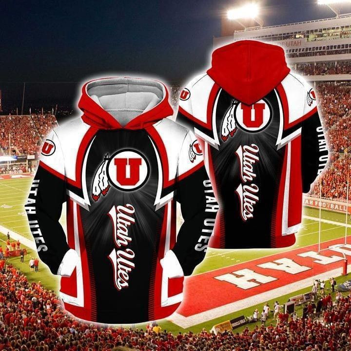 Utah Utes Fan 3D All Over Print Hoodie, Zip Hoodie
