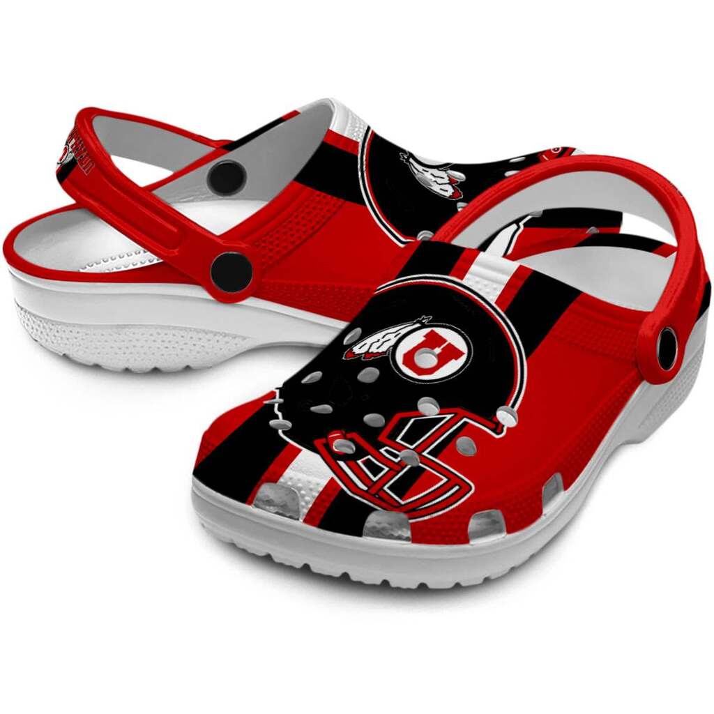 Utah Utes Helmet Stripes ClogTVC180166 - Image 3