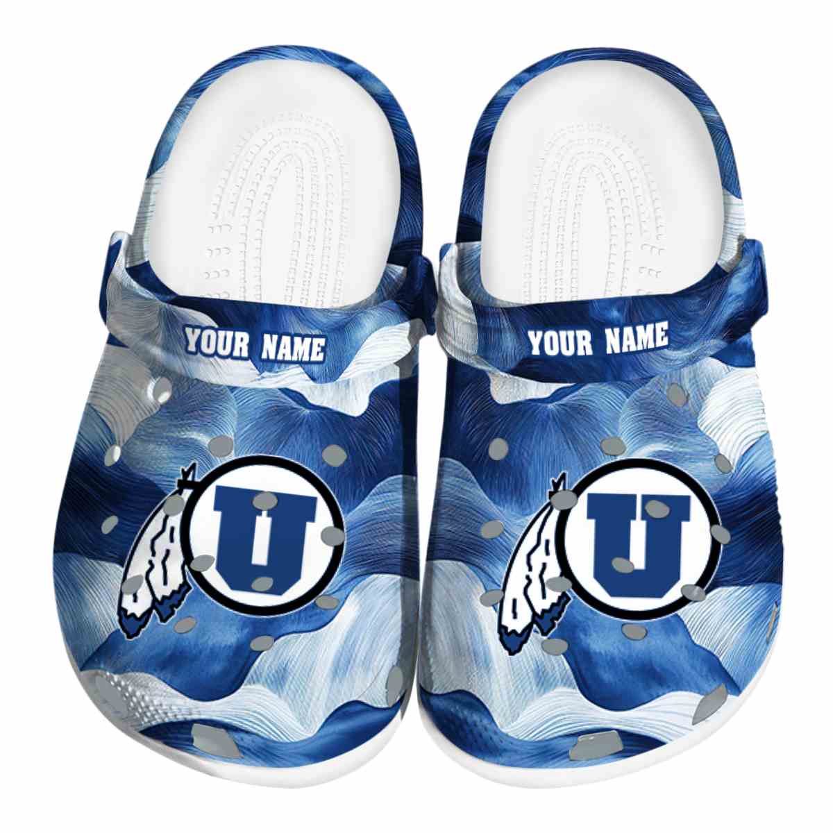 Utah Utes NCAA Sport Crocs Crocband Clogs Shoes Comfortable For Men Women and Kids