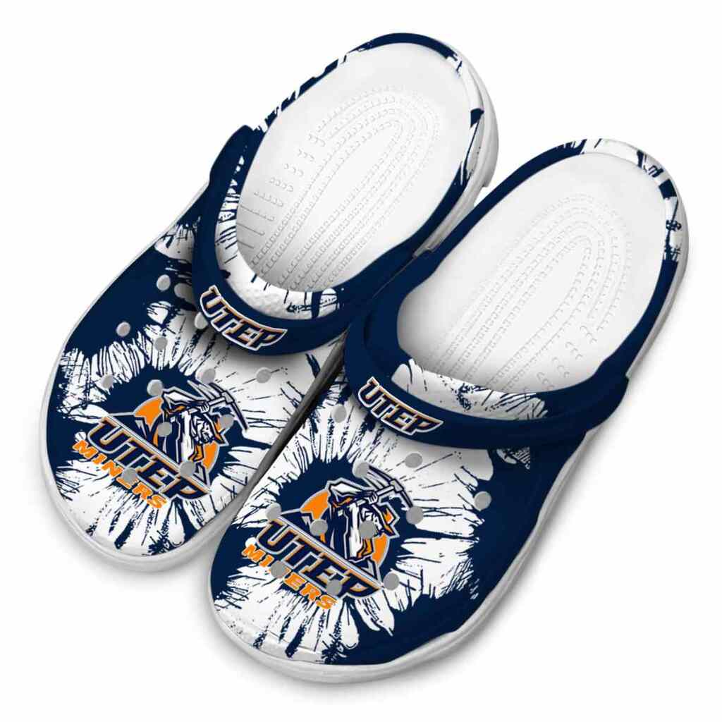 UTEP Miners Splatter Graphics ClogTVC1801754 - Image 4