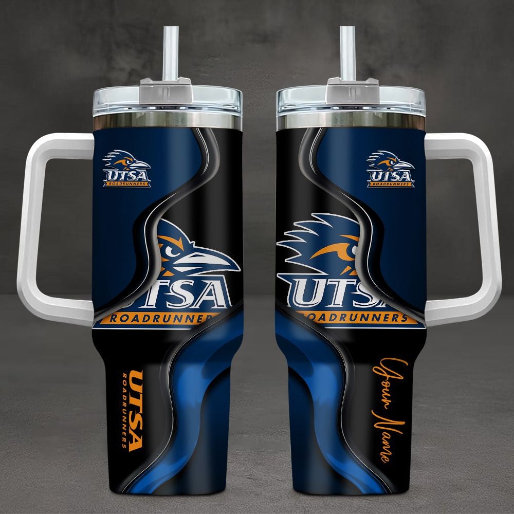 UTSA Roadrunners NCAA Custom Stanley Cup 40 oz 30 oz Tumbler With HandleTVC2301100