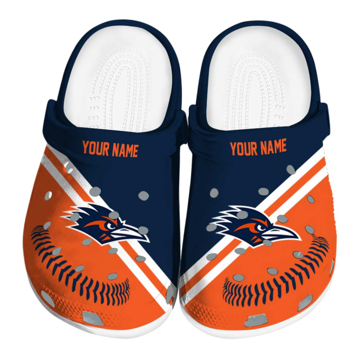UTSA Roadrunners NCAA Sport Crocs Crocband Clogs Shoes Comfortable For Men Women and Kids