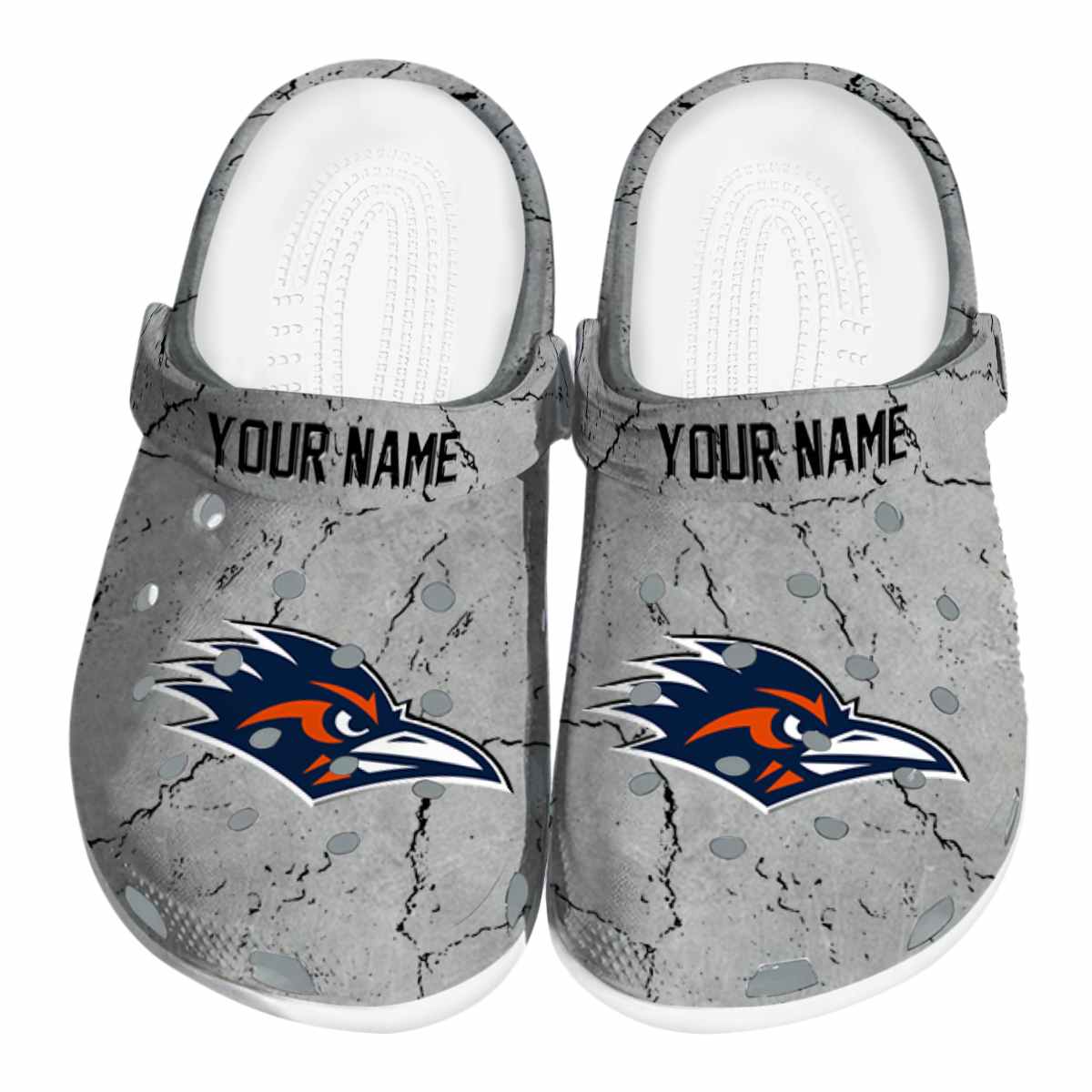 UTSA Roadrunners NCAA Sport Crocs Crocband Clogs Shoes Comfortable For Men Women and Kids