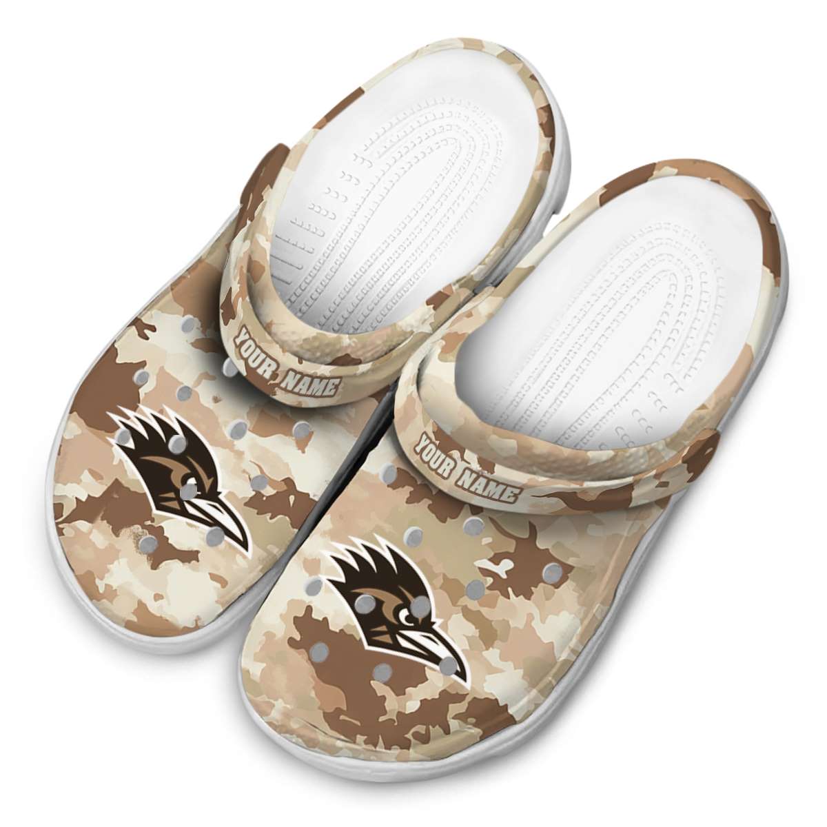 UTSA Roadrunners NCAA Sport Crocs Crocband Clogs Shoes Comfortable For Men Women and Kids - Image 4