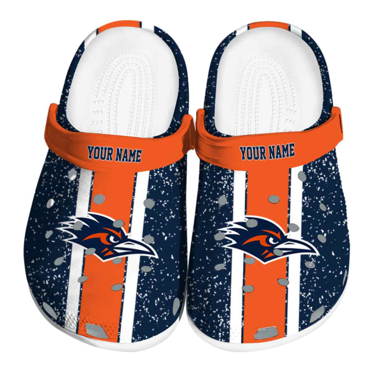 UTSA Roadrunners NCAA Sport Crocs Crocband Clogs Shoes Comfortable For Men Women and Kids