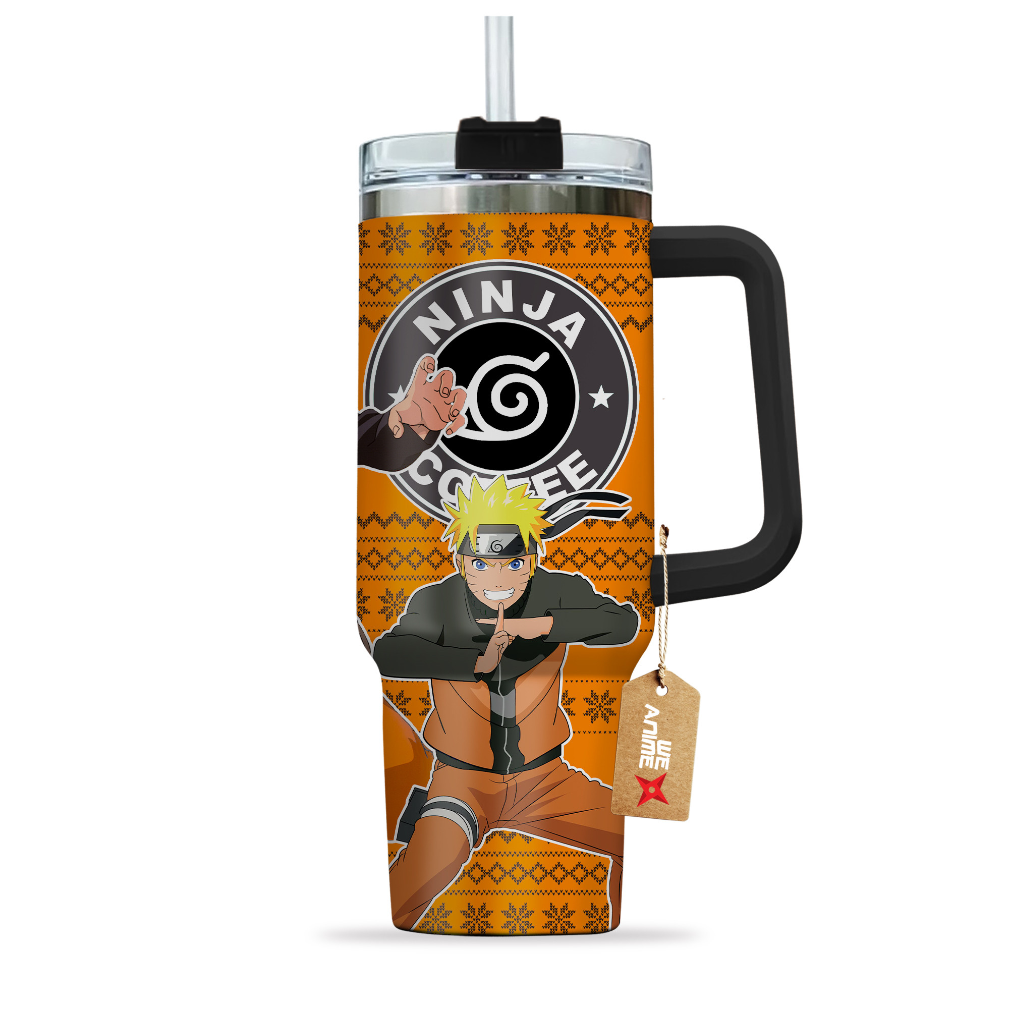Uzumaki Naruto Anime Custom Stanley Cup 40 oz 30 oz Tumbler With HandleTVC2301163 - Image 4