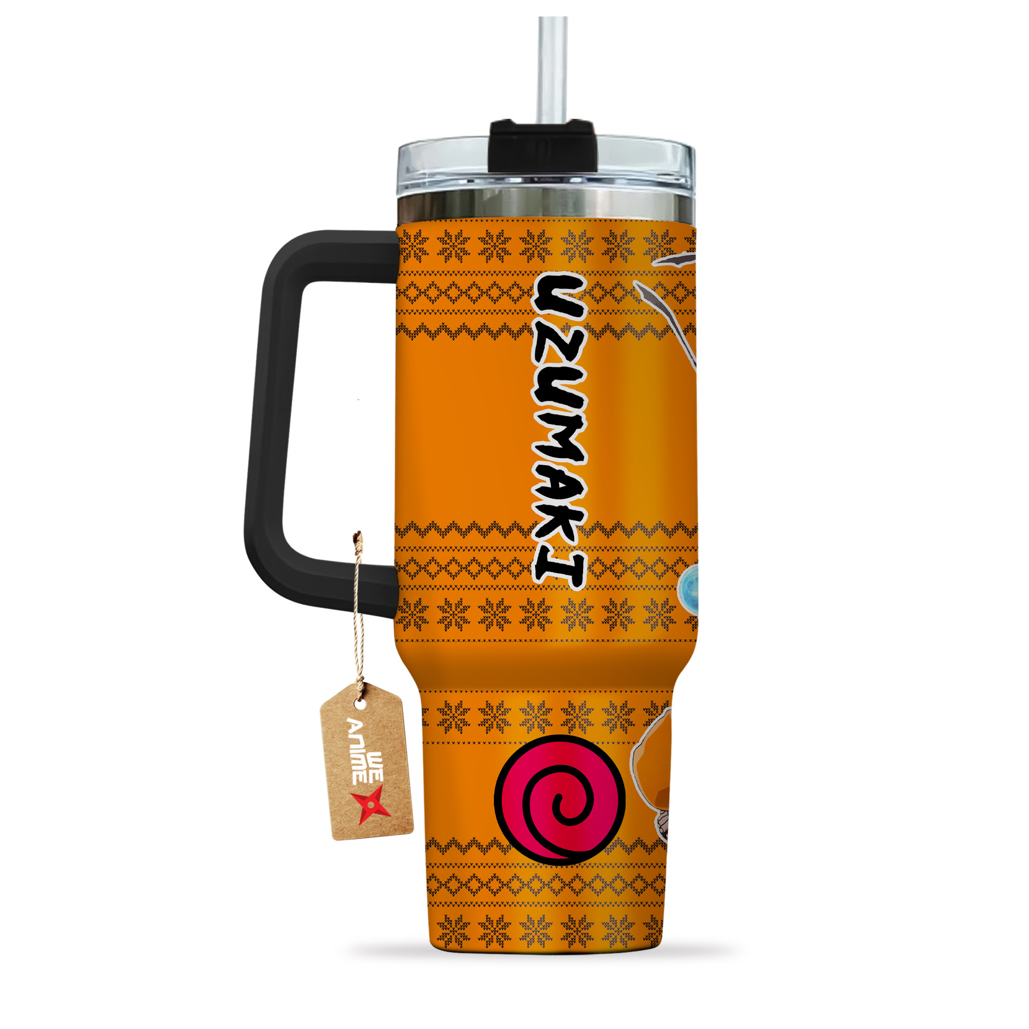 Uzumaki Naruto Anime Custom Stanley Cup 40 oz 30 oz Tumbler With HandleTVC2301163 - Image 3