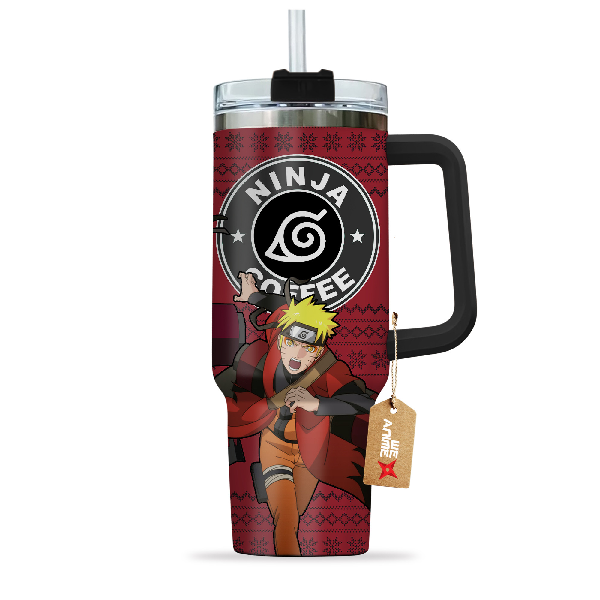 Uzumaki Sage Naruto Anime Custom Stanley Cup 40 oz 30 oz Tumbler With HandleTVC2301163 - Image 4
