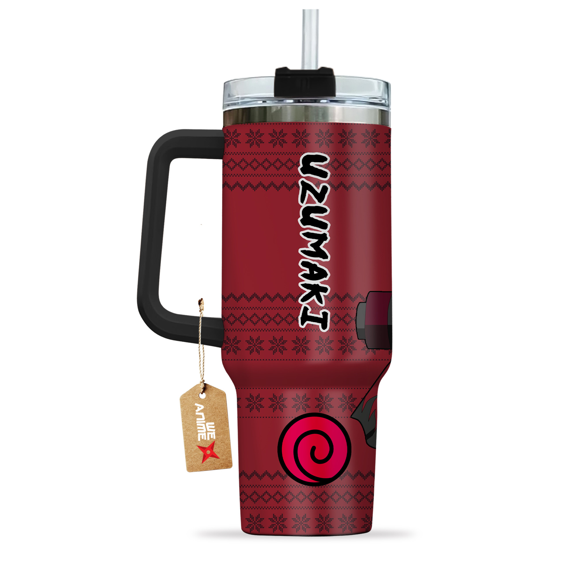 Uzumaki Sage Naruto Anime Custom Stanley Cup 40 oz 30 oz Tumbler With HandleTVC2301163 - Image 3