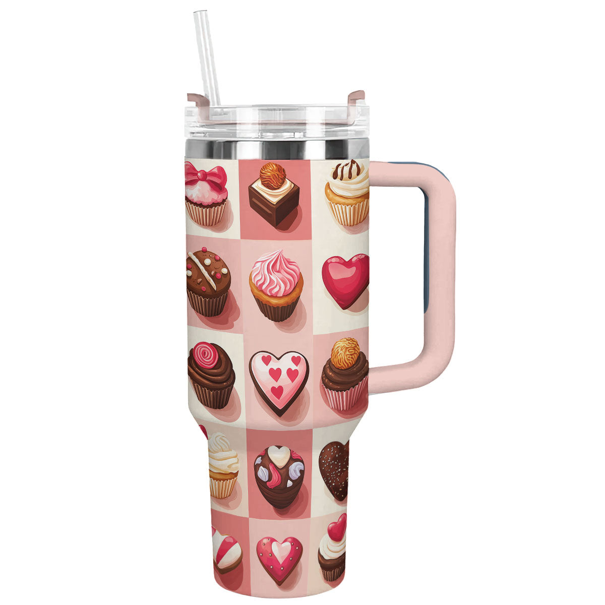 Valentineâ€™s Day Sweets Custom Stanley Cup 40 oz 30 oz Tumbler With HandleTVC2301305