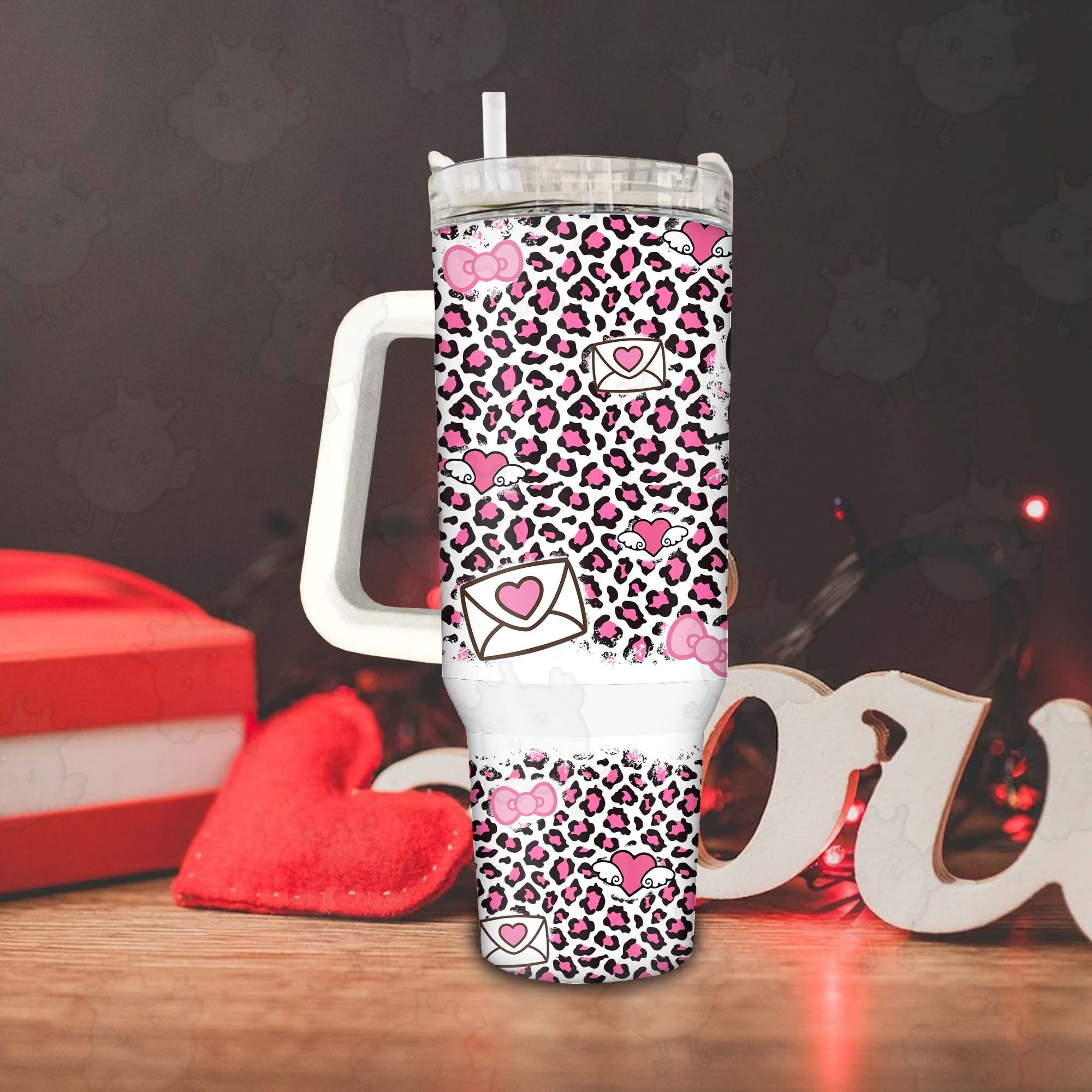 Valentine Hello Kitty Sanrio Cartoon Custom Stanley Cup 40 oz 30 oz Tumbler With HandleTVC2301889 - Image 4
