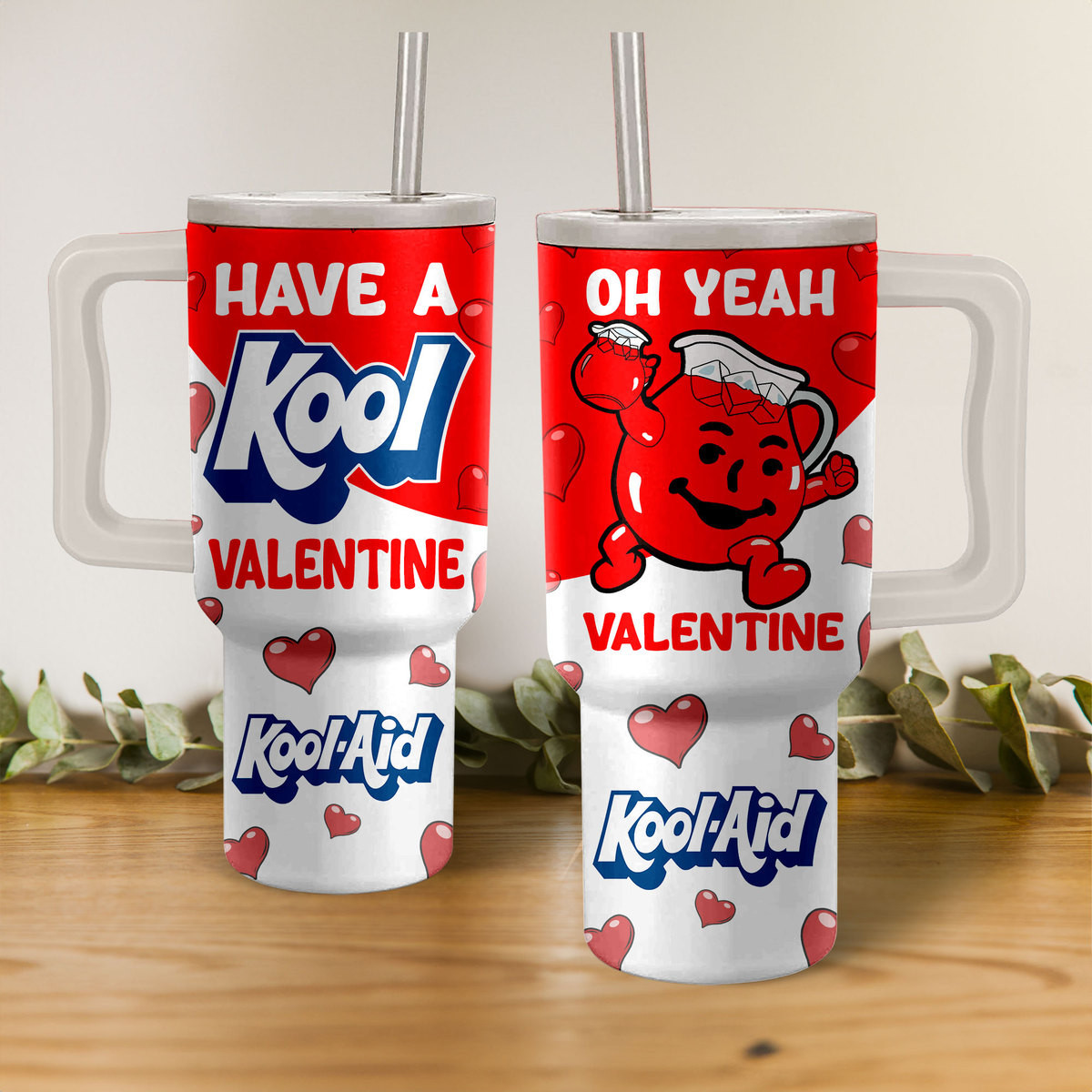 Valentine Kool-Aid Custom Stanley Cup 40 oz 30 oz Tumbler With HandleTVC2301152