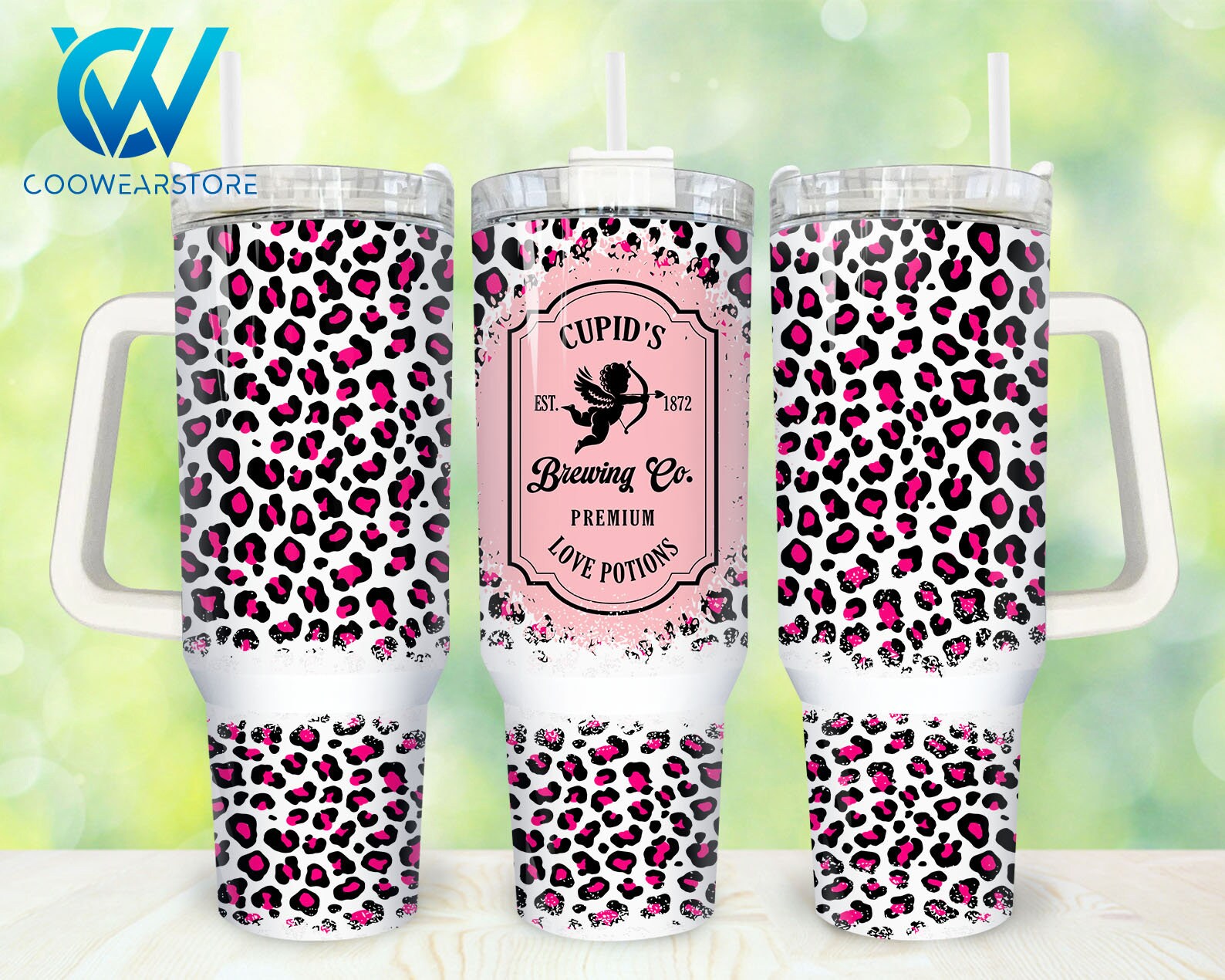 Valentines Cupid Custom Stanley Cup 40 oz 30 oz Tumbler With HandleTVC2301874