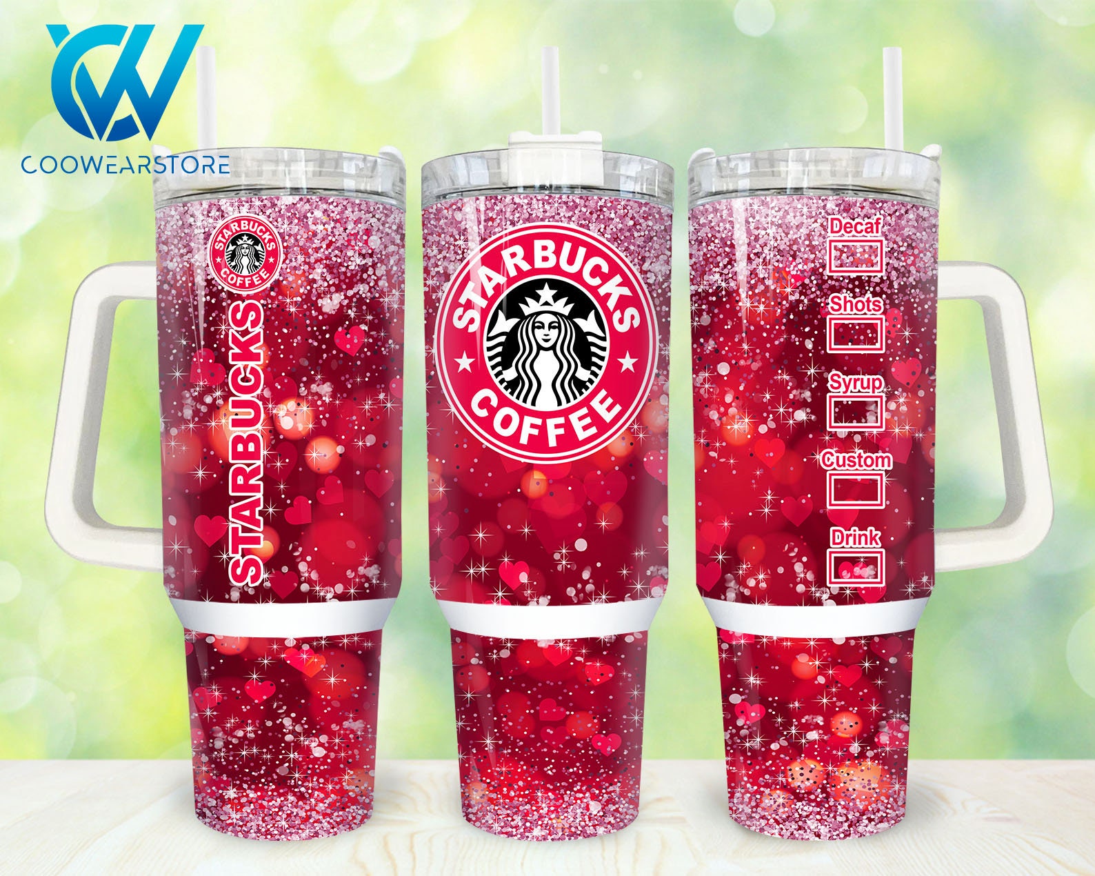 Valentines Starbucks Coffee Custom Stanley Cup 40 oz 30 oz Tumbler With HandleTVC2301877