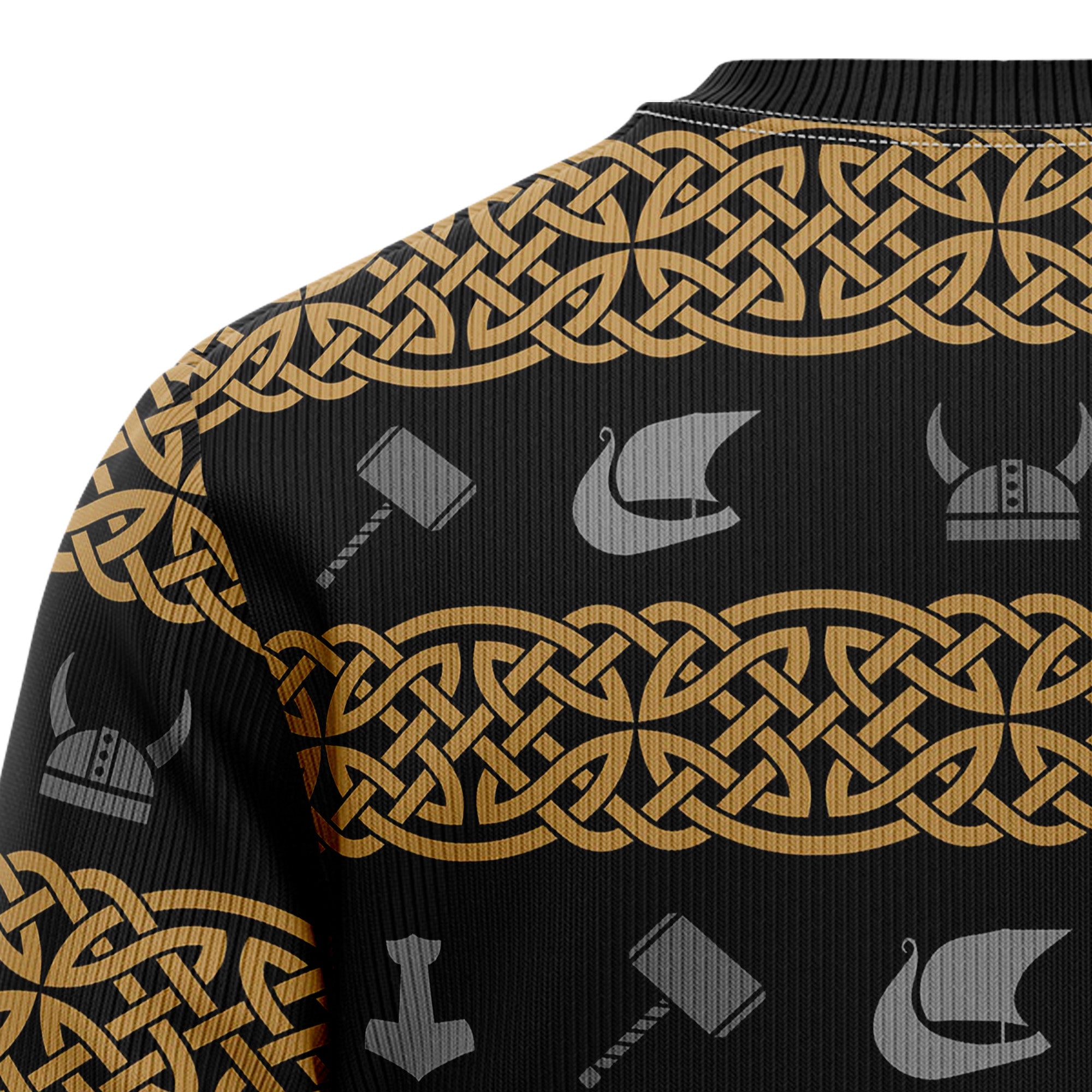 Valhalla La La La Ugly Christmas Sweater - Image 7