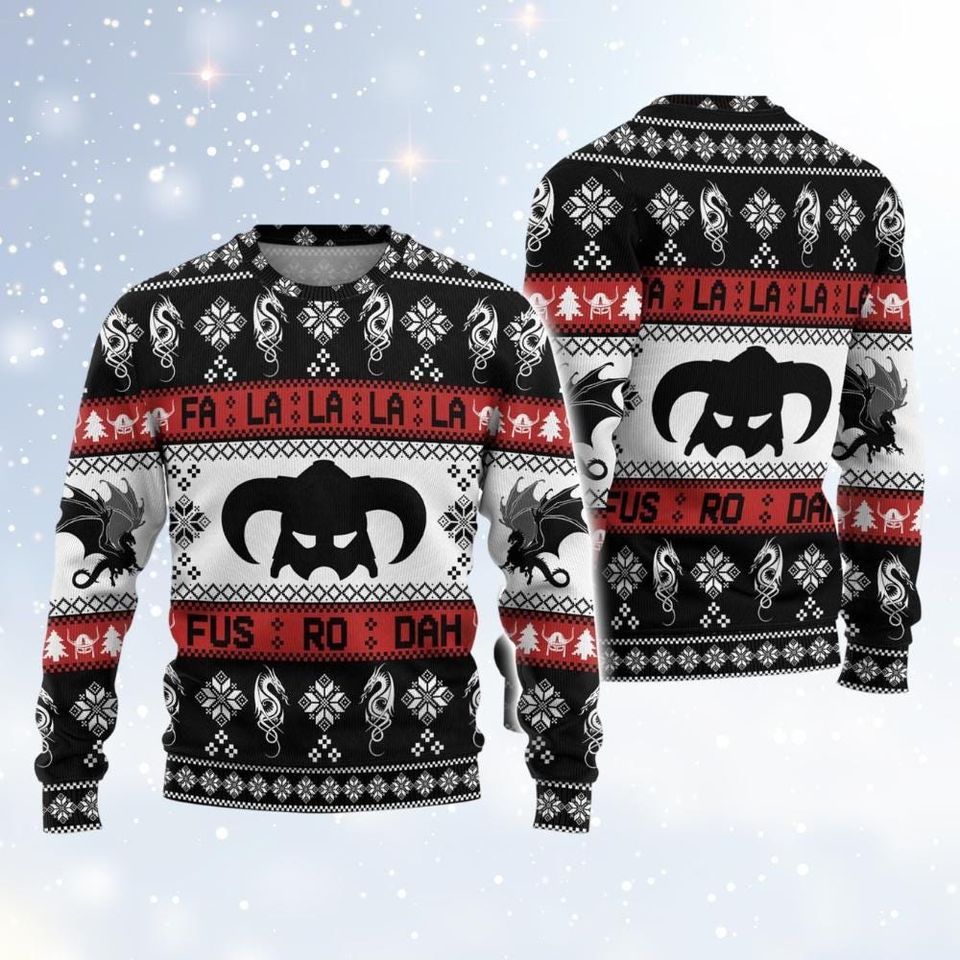 Valhalla Viking Christmas Sweater