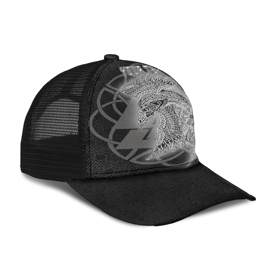 Valknut Raven Viking Homeset Mesh Back Cap Trucker Hats Custom Hats Gifts For Men & Women