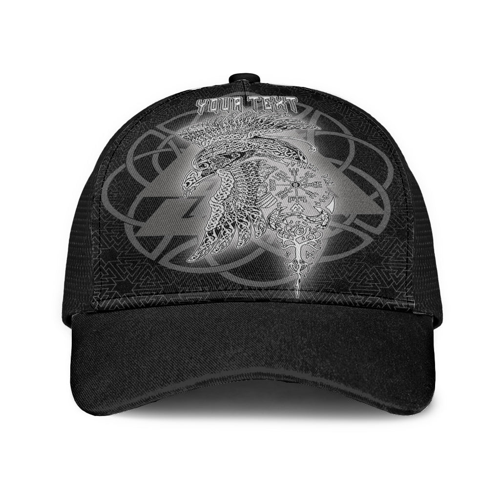 Valknut Raven Viking Homeset Mesh Back Cap Trucker Hats Custom Hats Gifts For Men & Women