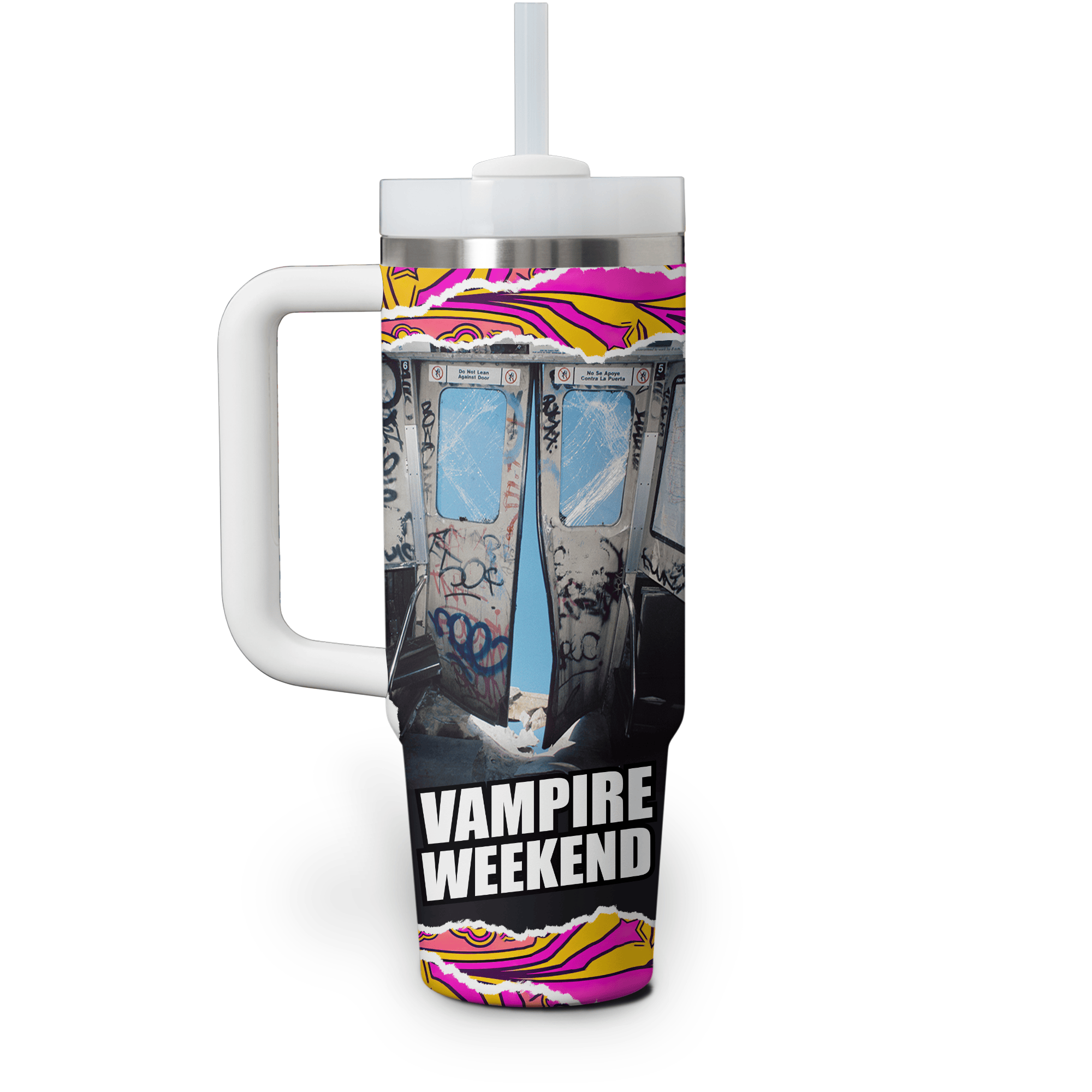 Vampire Weekend Music Custom Stanley Cup 40 oz 30 oz Tumbler With HandleTVC2301524 - Image 3