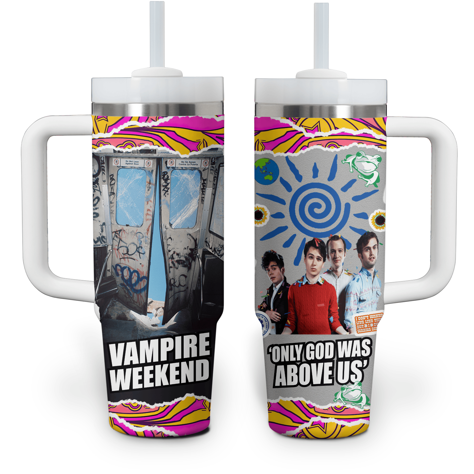 Vampire Weekend Music Custom Stanley Cup 40 oz 30 oz Tumbler With HandleTVC2301524 - Image 4